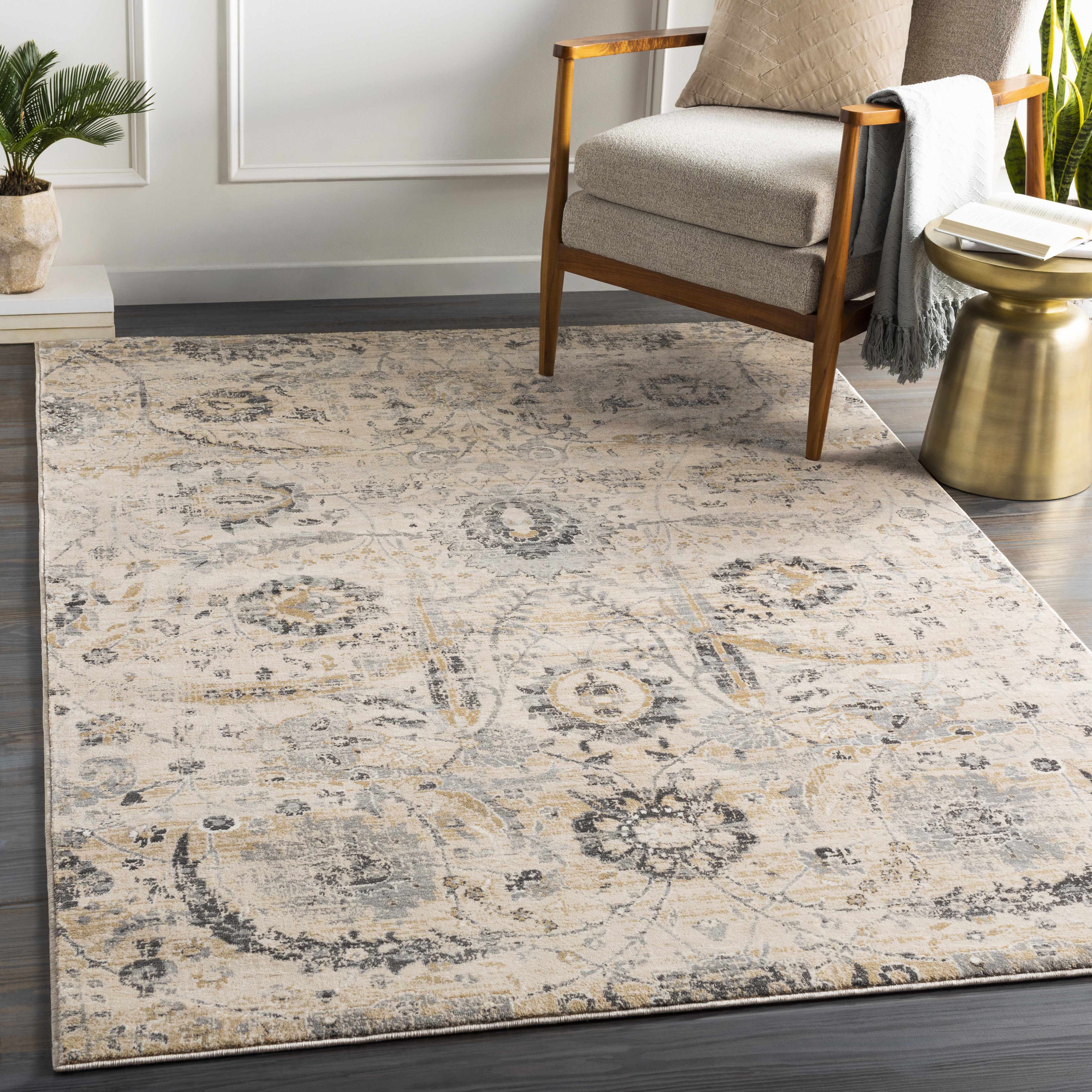 Georgiana Beige Area Rug - Image 8