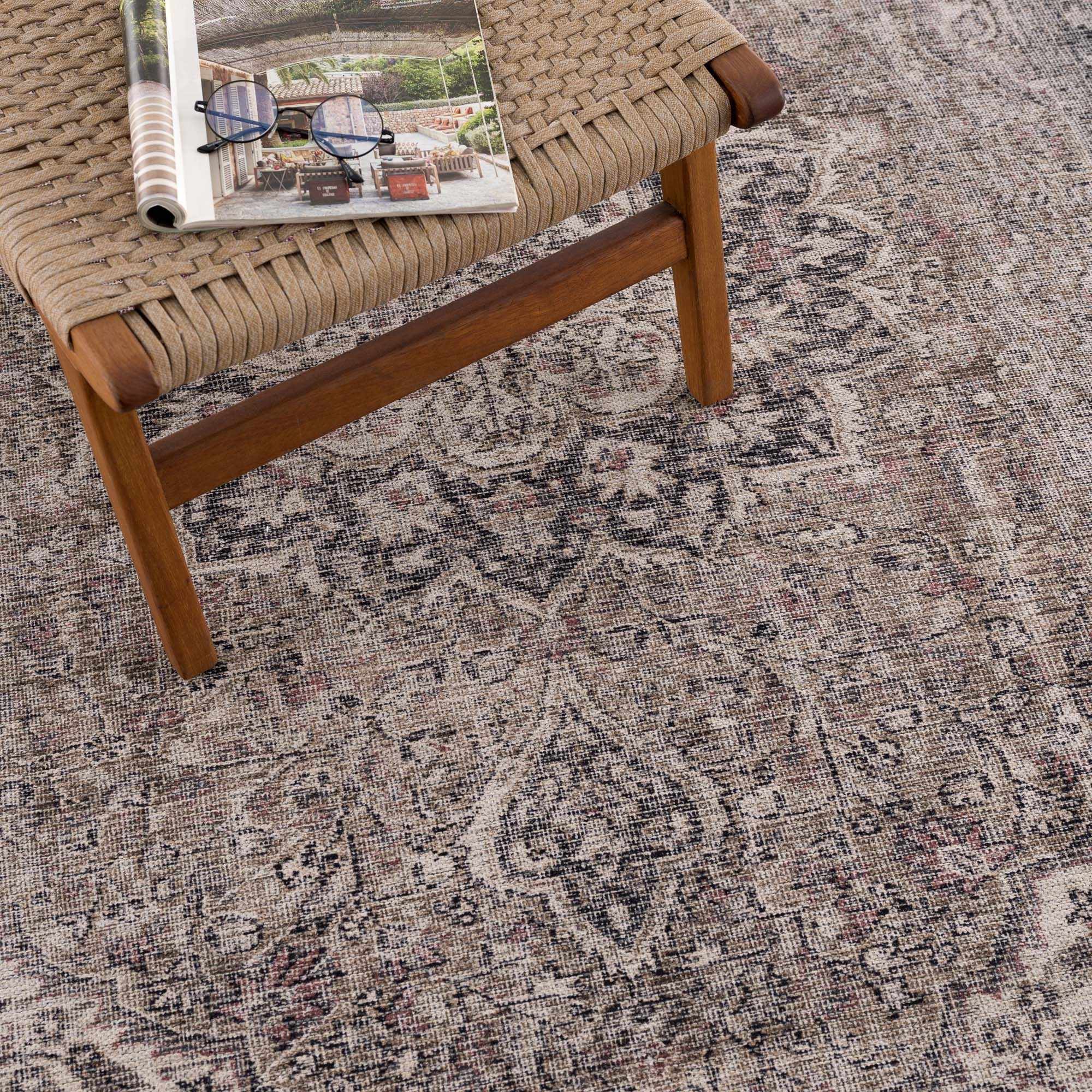 Greenpoint Dusty Blue Washable Rug - Image 19