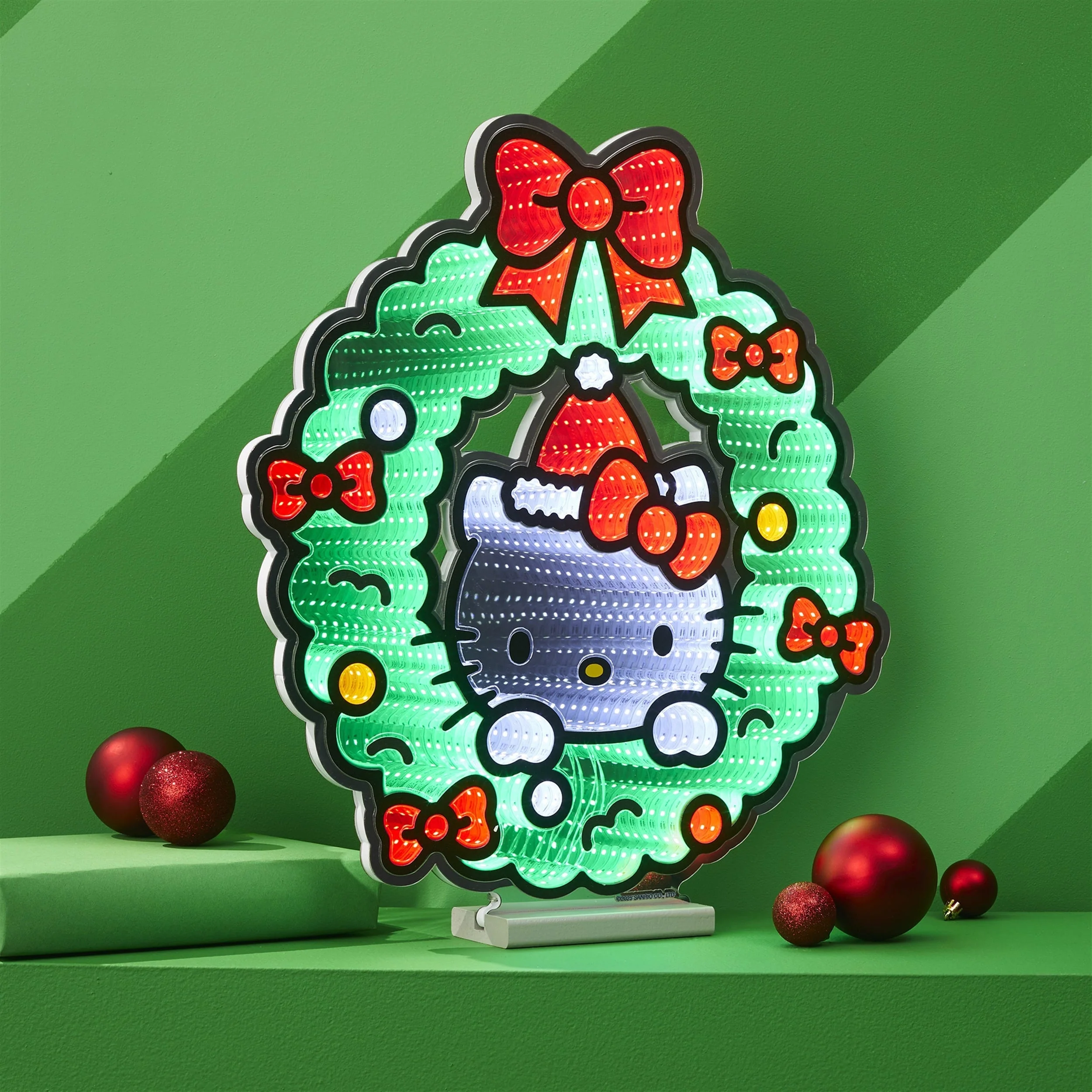 Hello Kitty®? Wreath Ekkolight 20”H - Image 2
