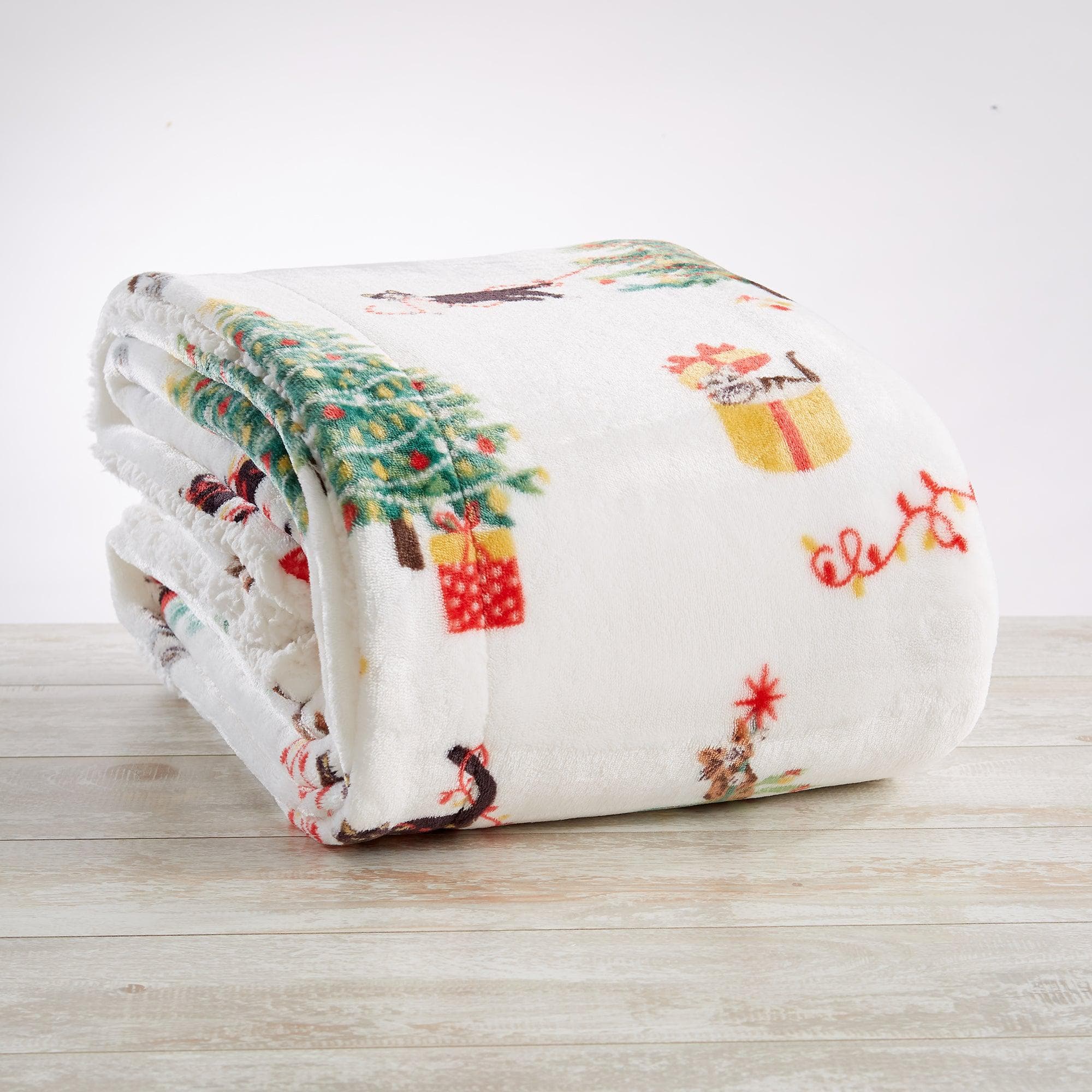 Holiday Sherpa Throw - Esmay Collection - Image 17