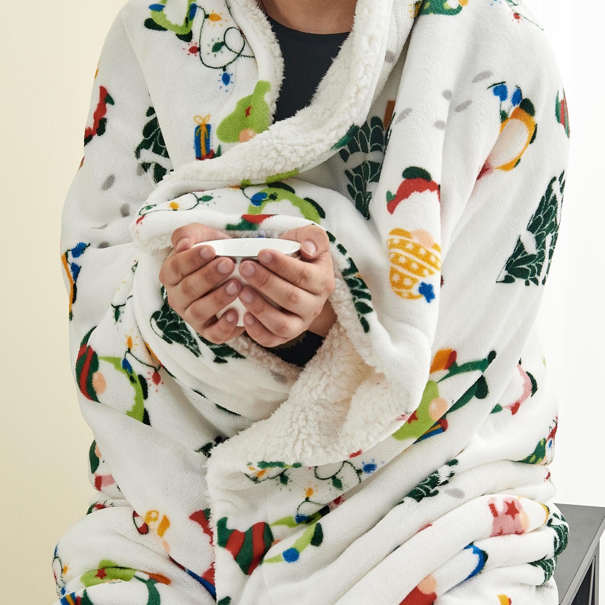 Holiday Sherpa Throw - Esmay Collection - Image 76