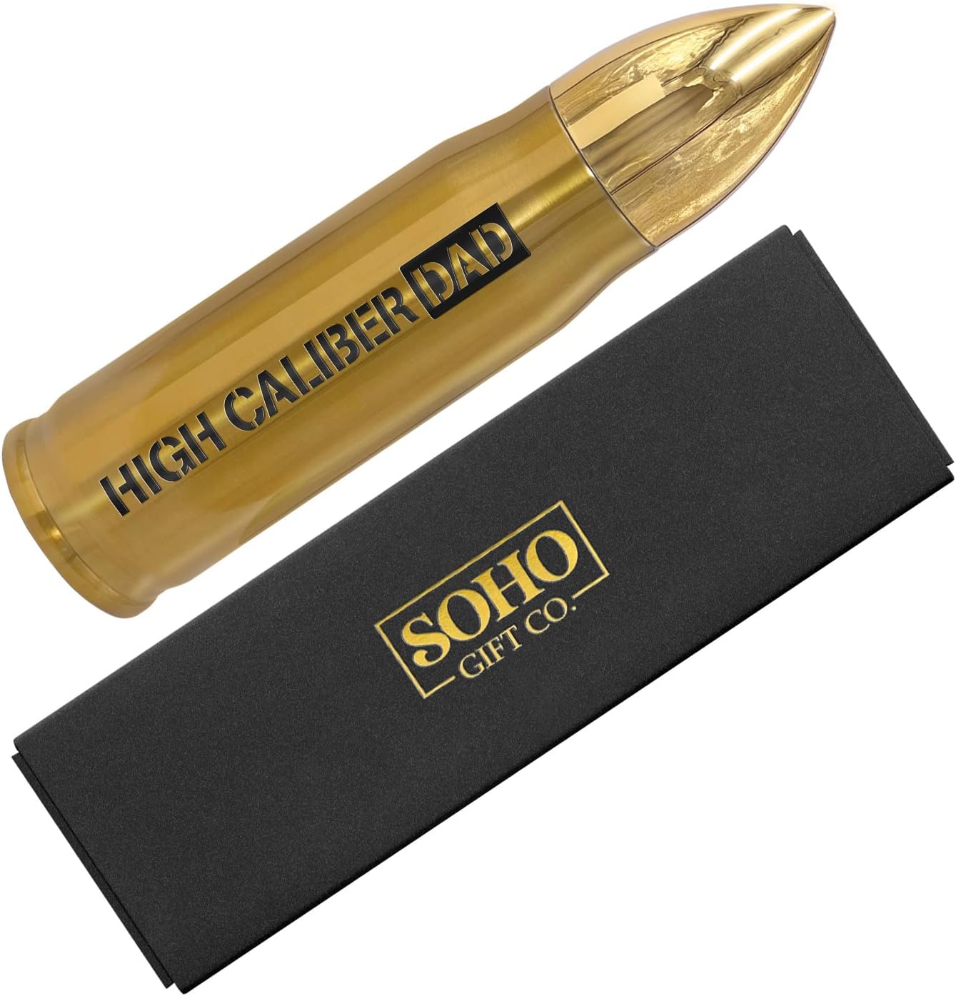 Insulated Stainless Steel Bullet Water Bottle - Perfect Gift for Father's Day or Christmas - Image 10