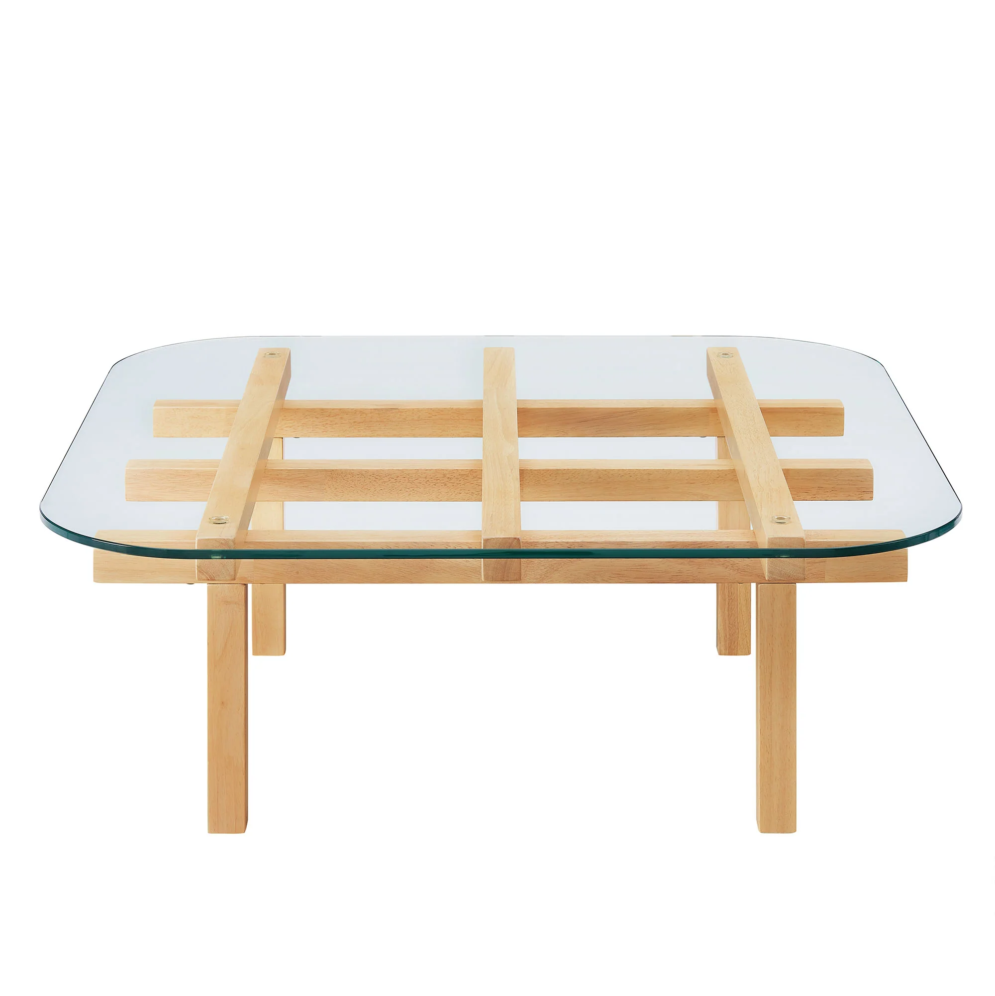 Isby 35 Inch Tempered Glass Coffee Table by Modway - Image 4