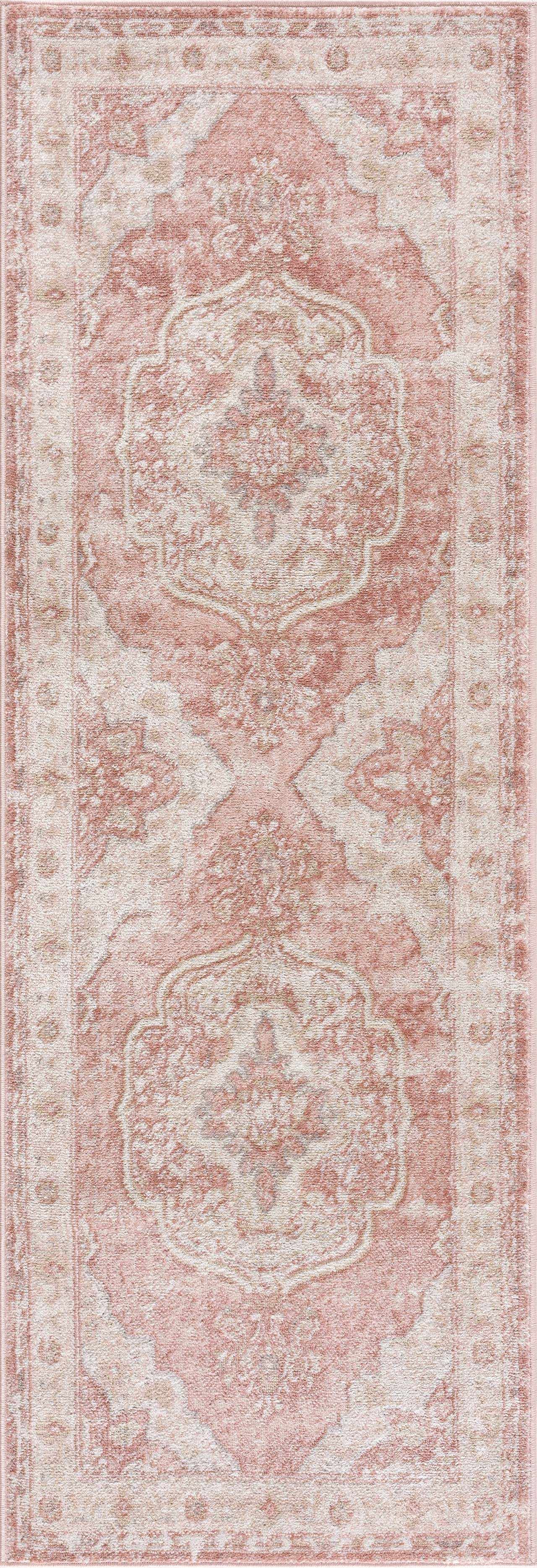 Kandos Blush & Light Pink Traditional Area Rug - Image 10