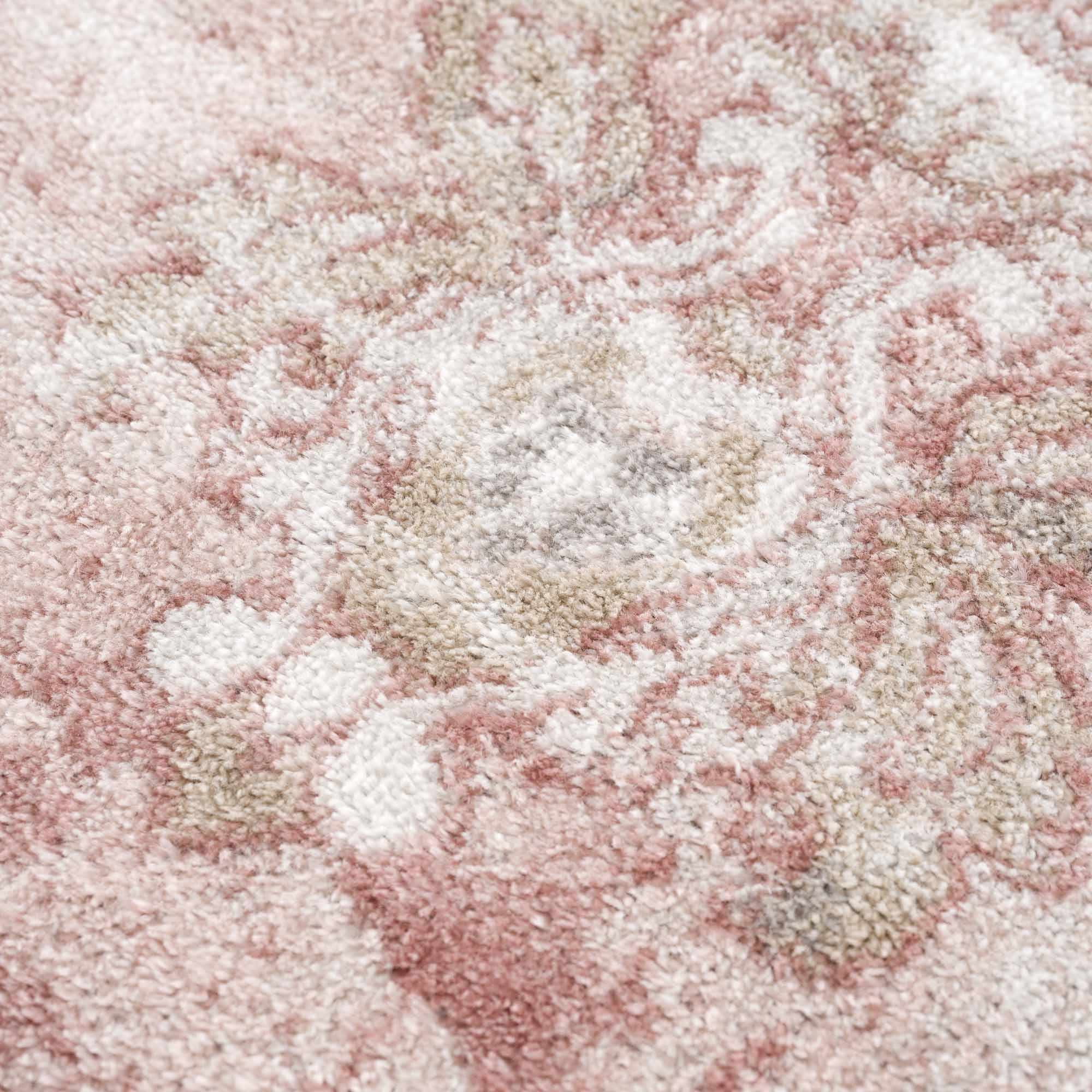 Kandos Blush & Light Pink Traditional Area Rug - Image 15