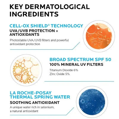 La Roche Posay Anthelios Ultra-Light Fluid Mineral Face Sunscreen SPF 50 1.7 fl oz - Imperfect Box - Image 3