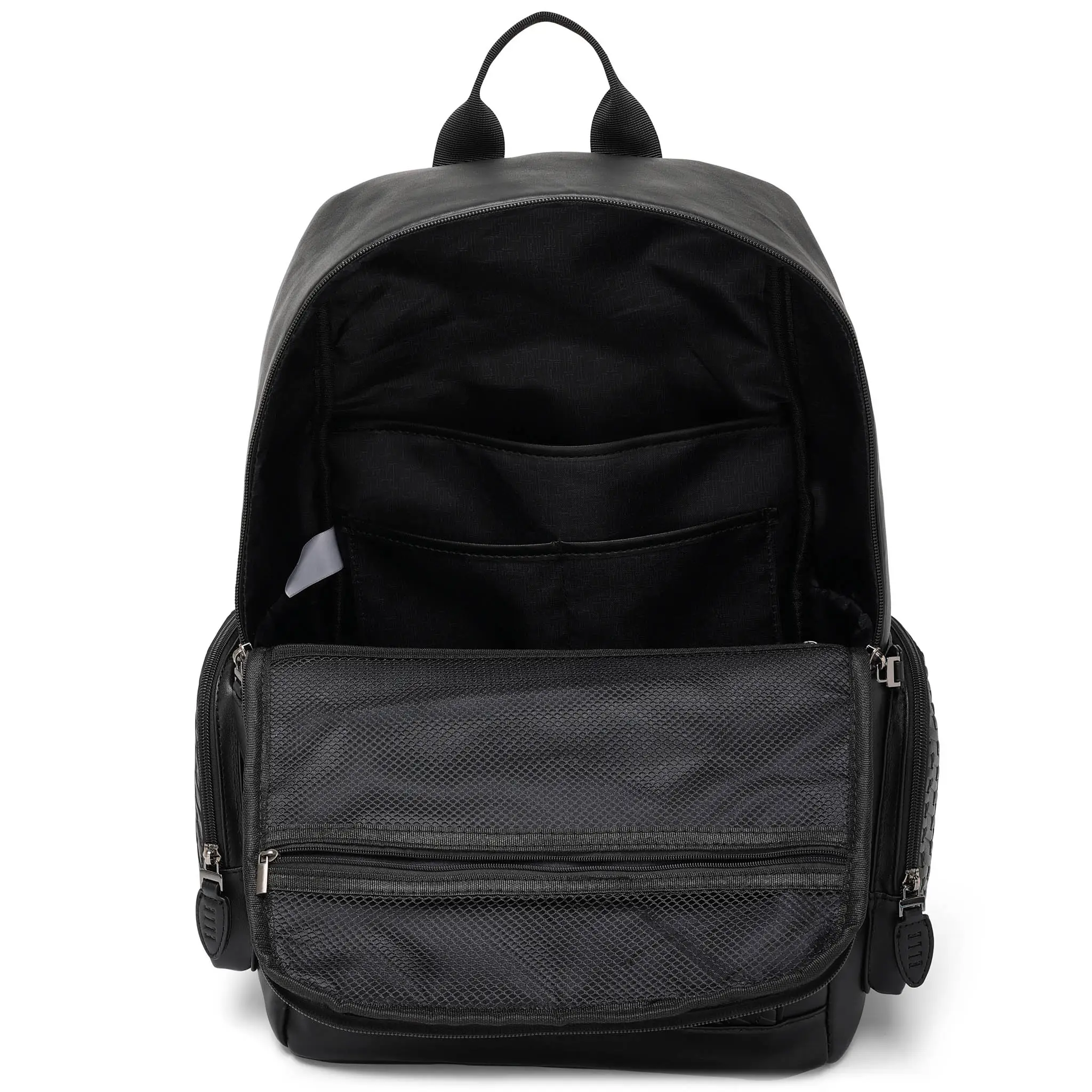 Leisure Luxe 27L Vegan Leather Backpack - Image 3