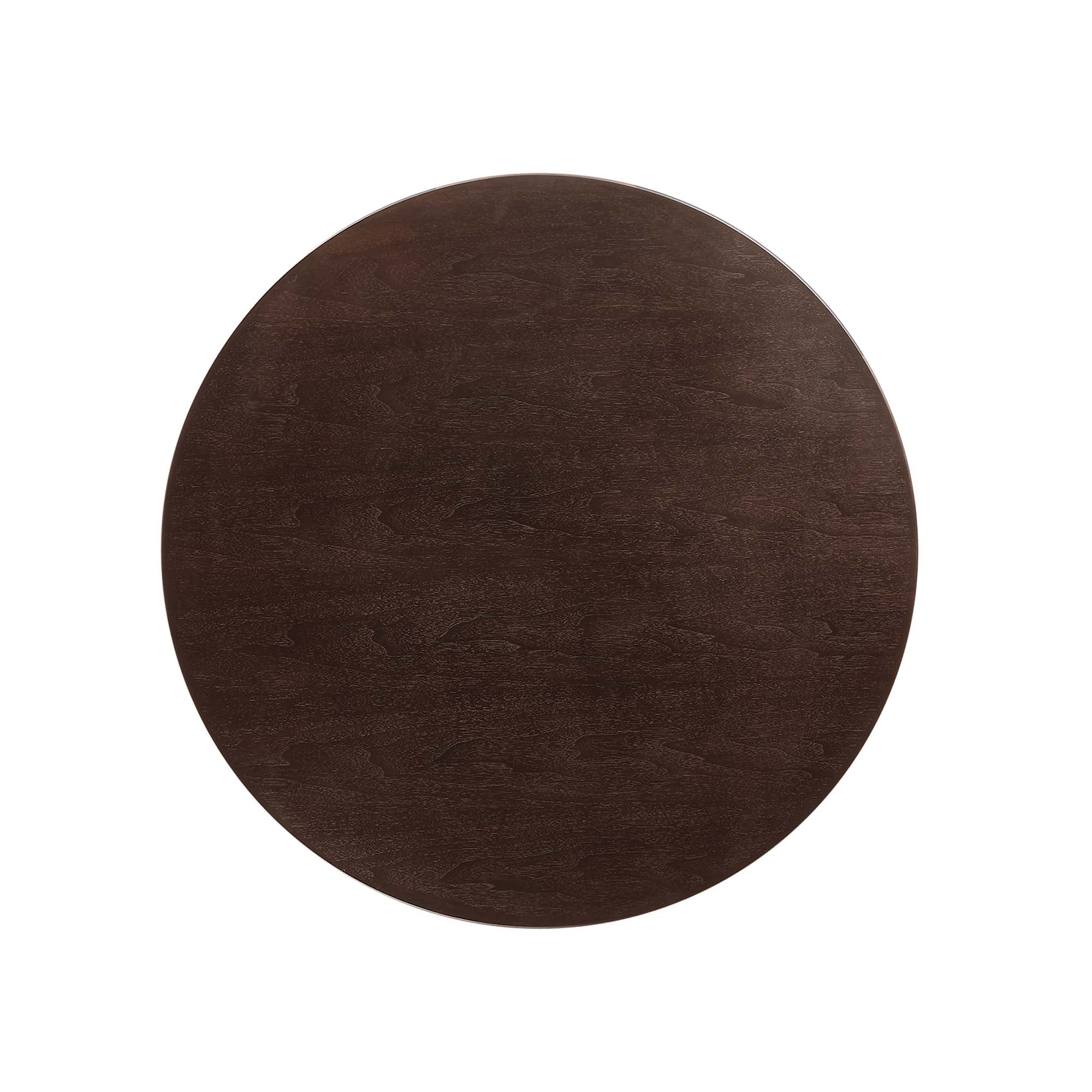Lippa 36" Round Wood Dining Table by Modway - Image 4