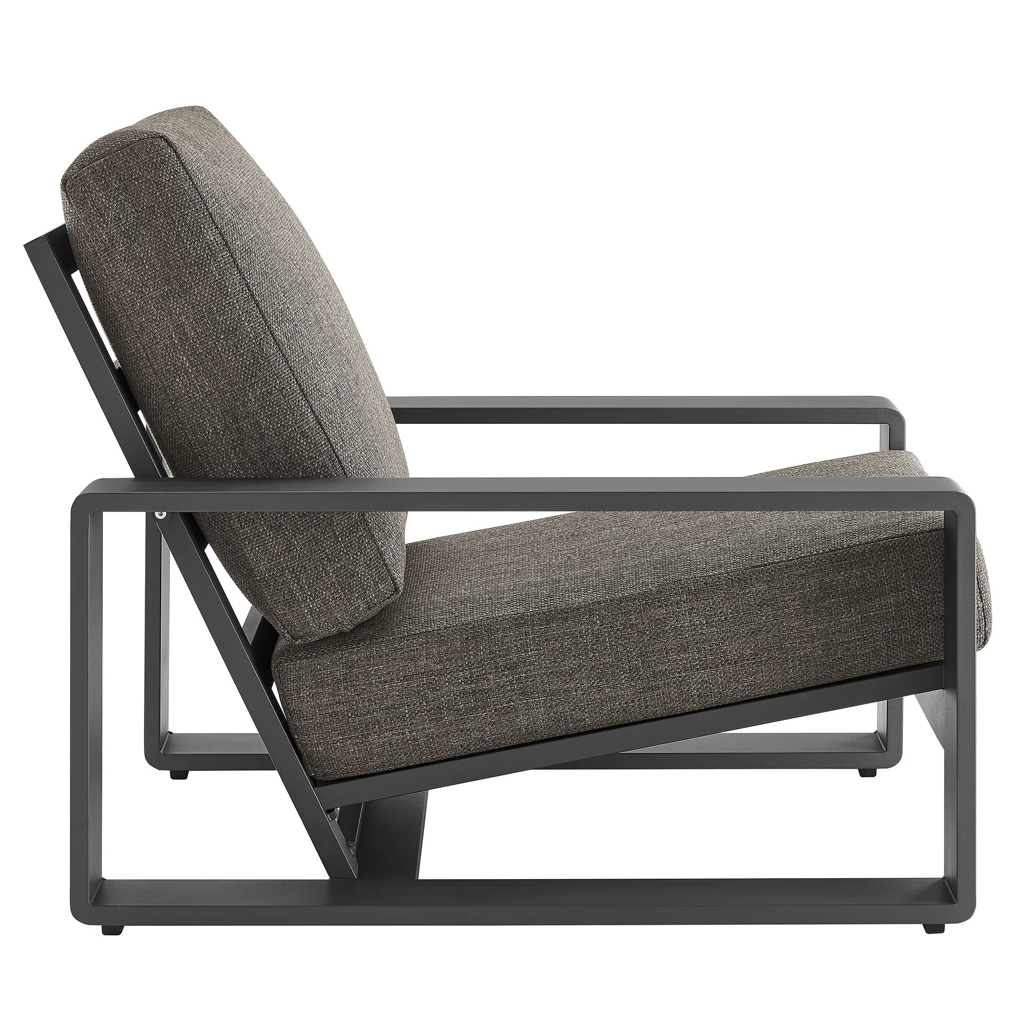 Lirienne 4-Piece Outdoor Patio Aluminum Furniture Set by Modway - Image 8