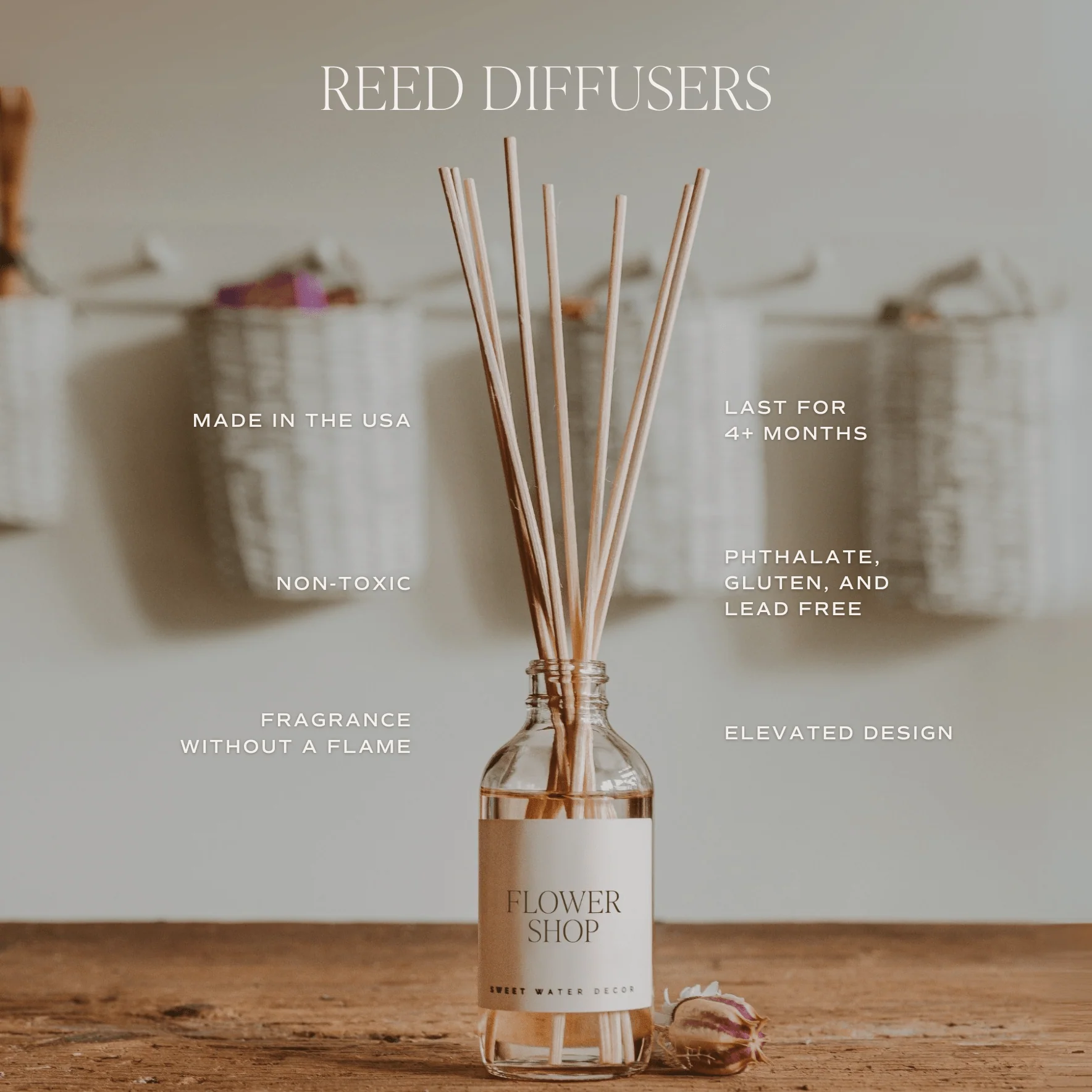 Luxury Getaway Clear Reed Diffuser - Image 5