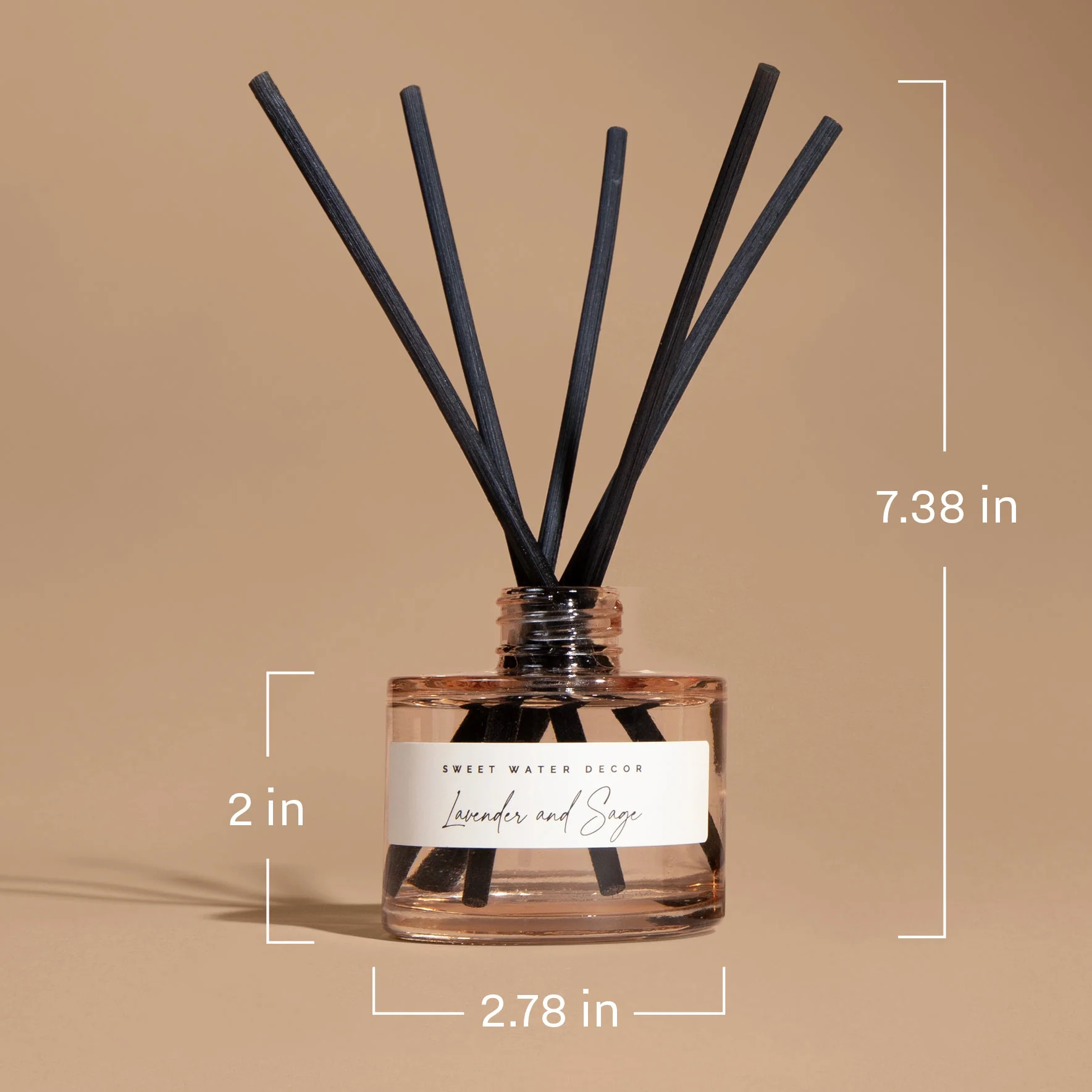 Luxury Getaway Tinted Glass Jar Reed Diffuser - Image 5