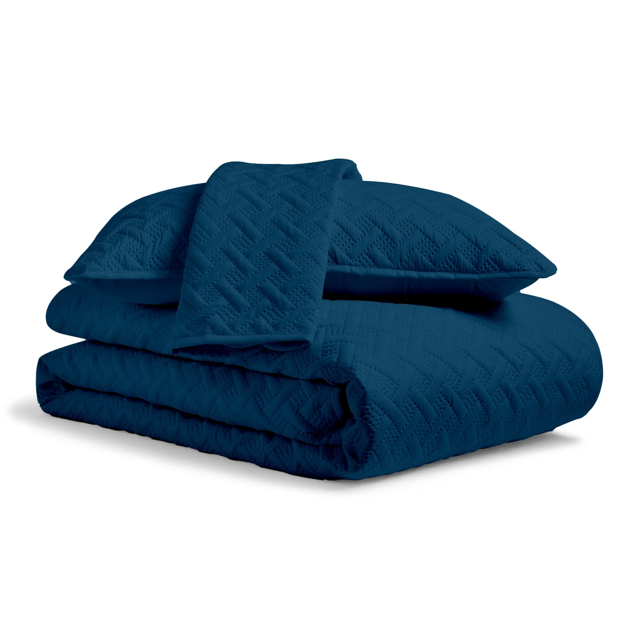 Luxury Quilt Set with Pillow Shams - Image 3