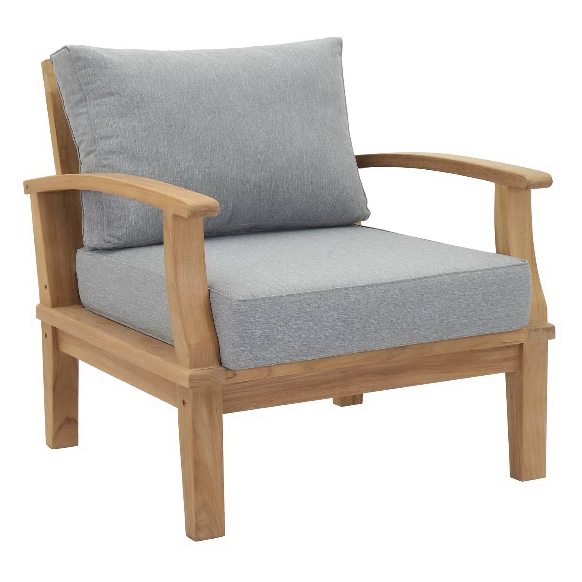 Marina 9 Piece Outdoor Patio Teak Set by Modway - Image 2