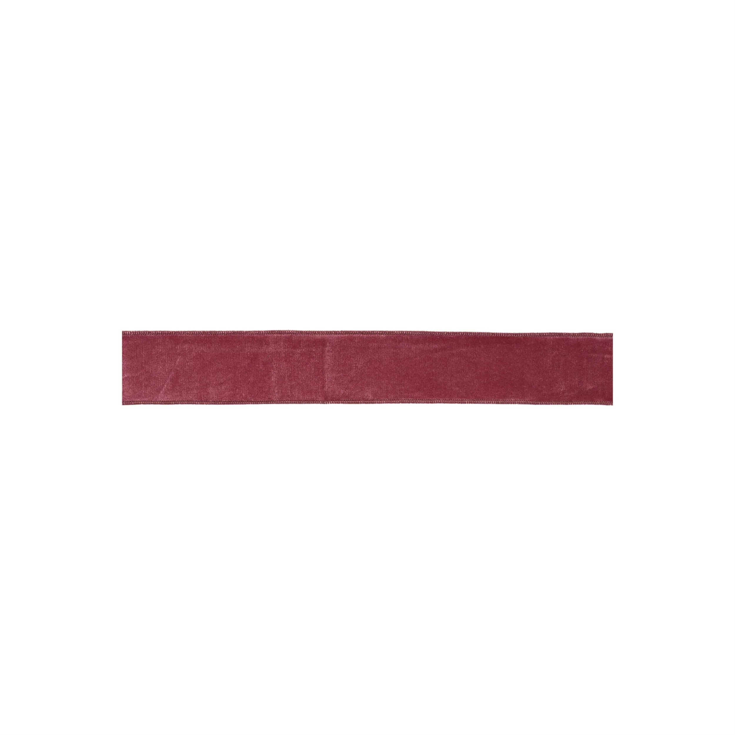 Mauve Red Wired Ribbon 2.5" x 10 Yds.