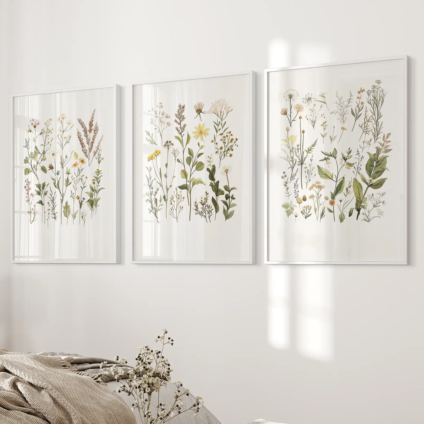 Minimalist Wild Plants. Botanical Poster Art Decor - Image 3