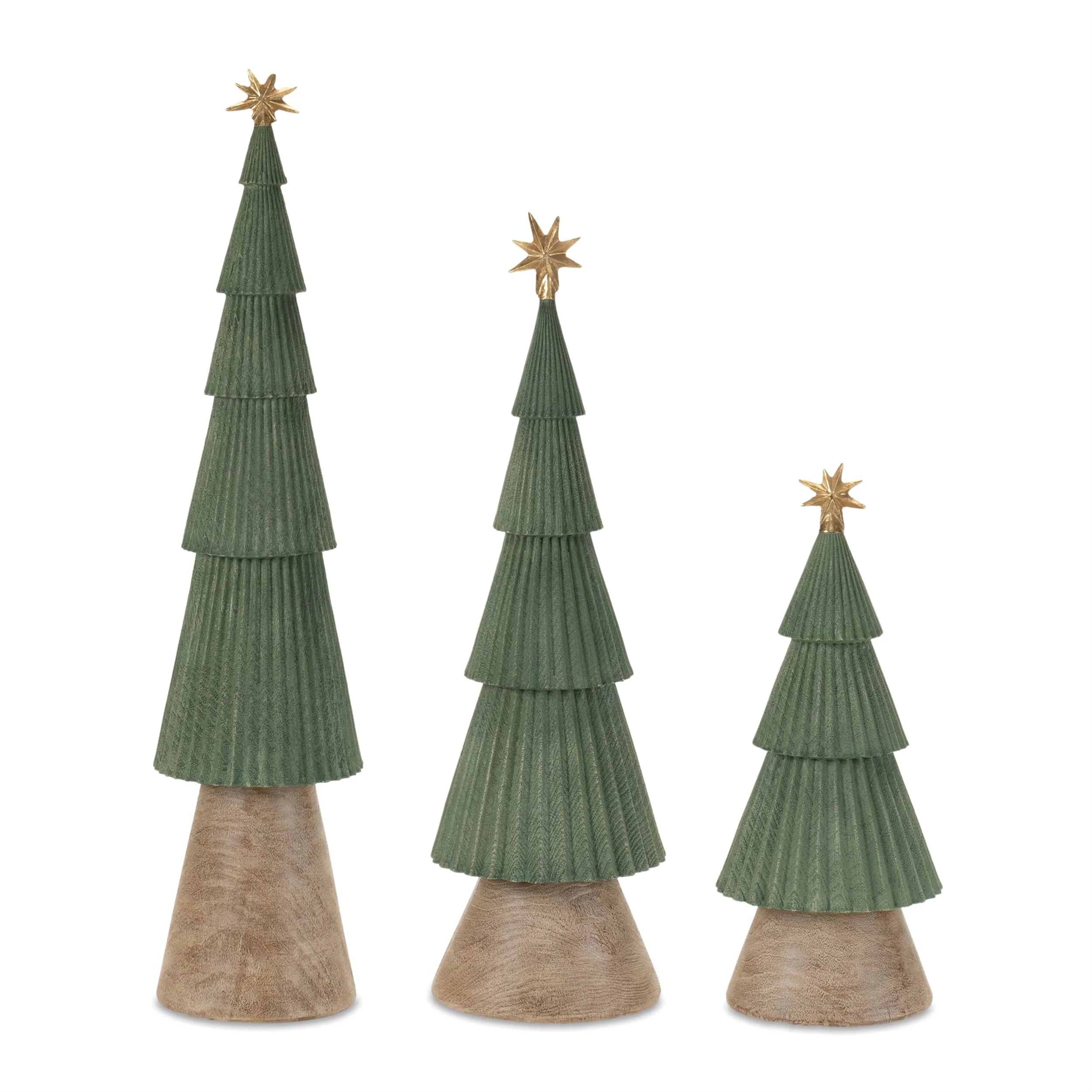 Modern christmas tree (set of 3)