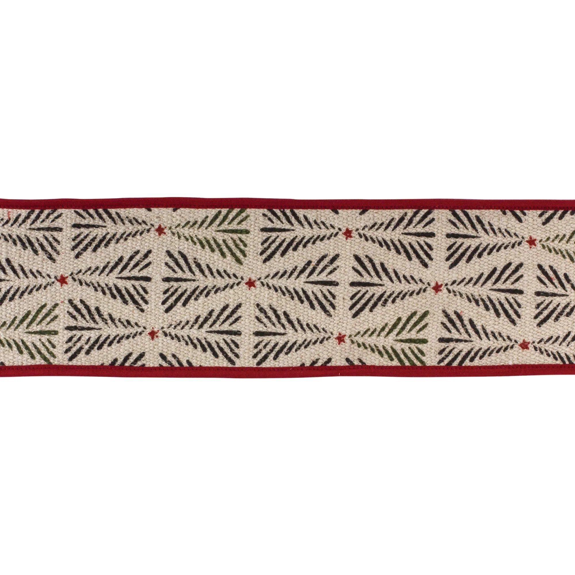 Rustic Holiday Pine Ribbon 4" x 5 yds.