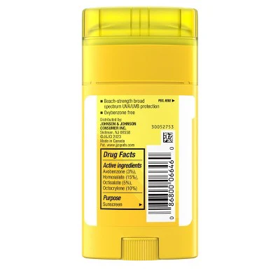 Neutrogena Beach Defense Water Resistant Kids Sunscreen Stick SPF50 1.5oz - Imperfect Container - Image 2