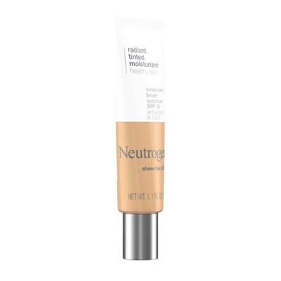 Neutrogena Healthy Skin Radiant Tinted Facial Lightweight Moisturizer Sheer Ivory 10 1.1 fl oz - Imperfect Container - Image 4