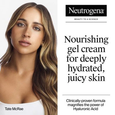 Neutrogena Hydro Boost Water Gel Cream Moisturizer 1.7 fl oz - Imperfect Box - Image 3