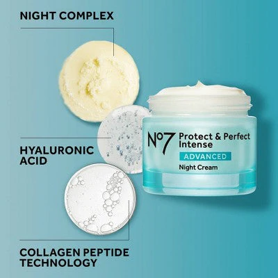 No7 Protect & Perfect Intense Advanced Moisturizing Night Cream 1.69 fl oz - Imperfect Box - Image 13