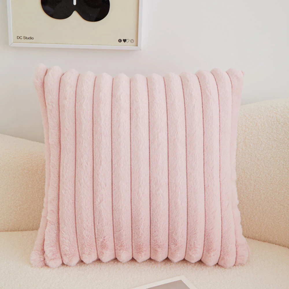 Pack of 2 Polyester Blend Square Throw Pillows & 450g Insert reversible sides, removable cover size 18x18 inch - Image 32