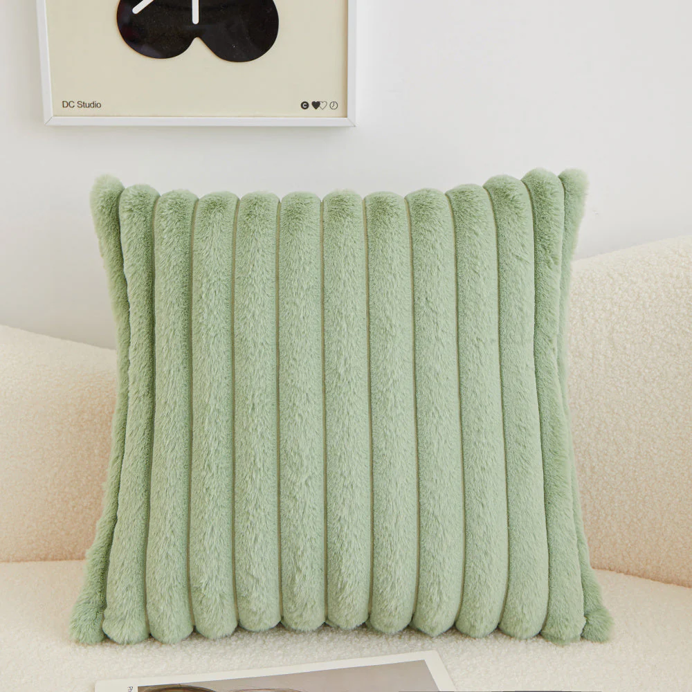Pack of 2 Polyester Blend Square Throw Pillows & 450g Insert reversible sides, removable cover size 18x18 inch - Image 33