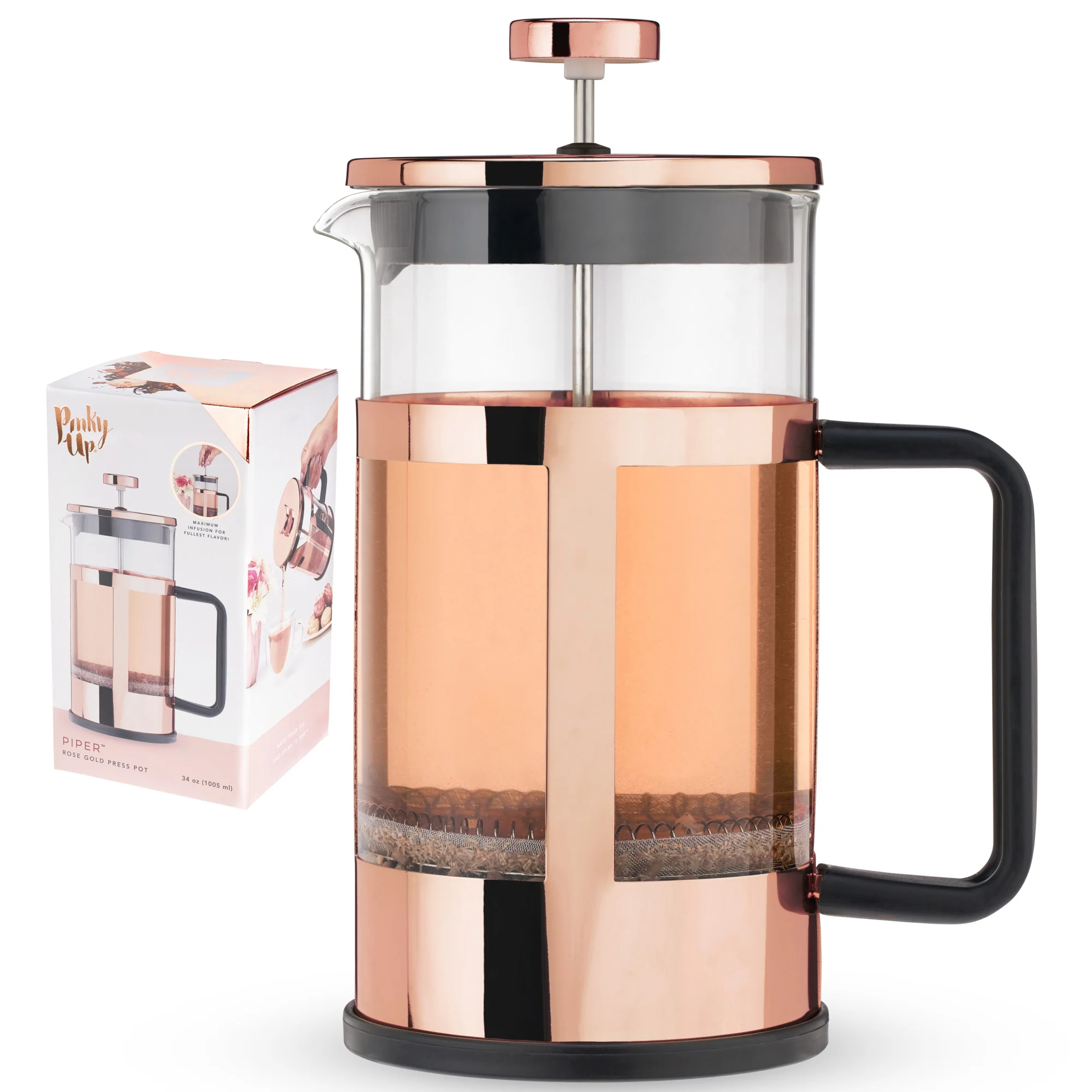 Piper™ rose gold press pot