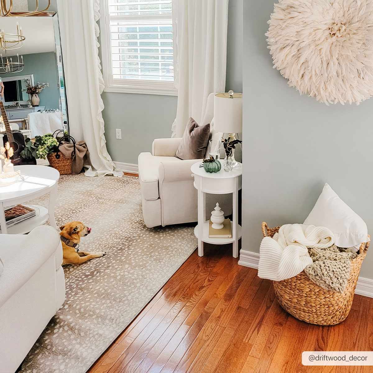 Pointblank Tan Leopard Print Rug - Image 3