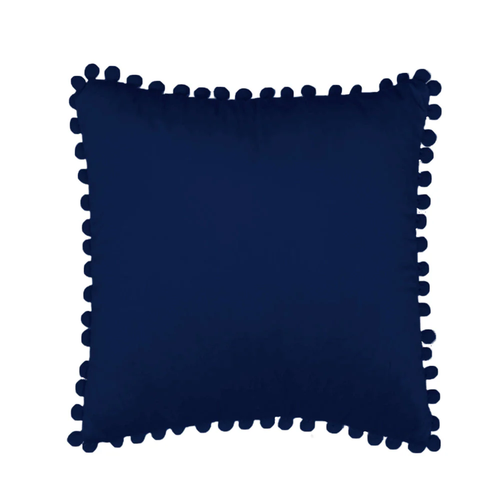 Pompoms Throw Pillow 18"x18", 12"x20" and 20"x20" pack of 1 throw pillow - Image 10