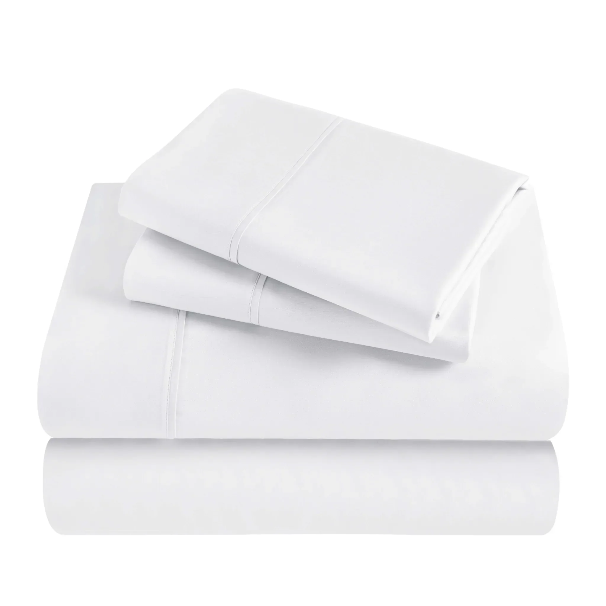 Bamboo Viscose 4-Piece Bed Sheet Set 300 Thread Count Deep Pocket - Image 2