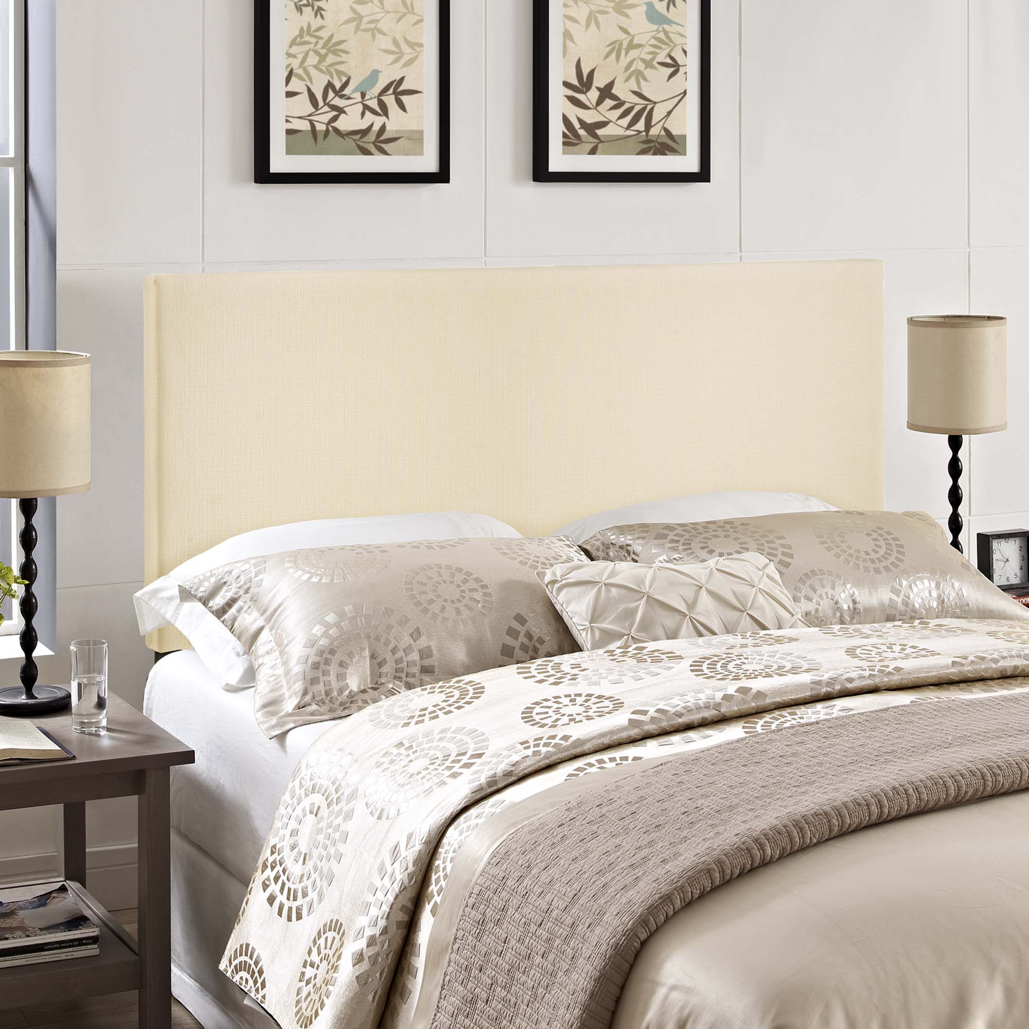 Region Upholstered Fabric King Headboard by Modway - Image 6