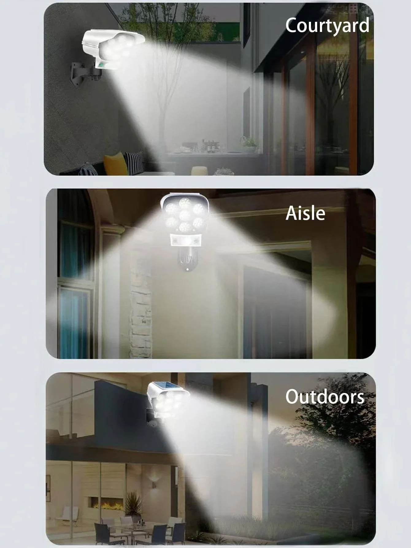 Remote Control Solar Sensor Mountable LED Light - Image 6