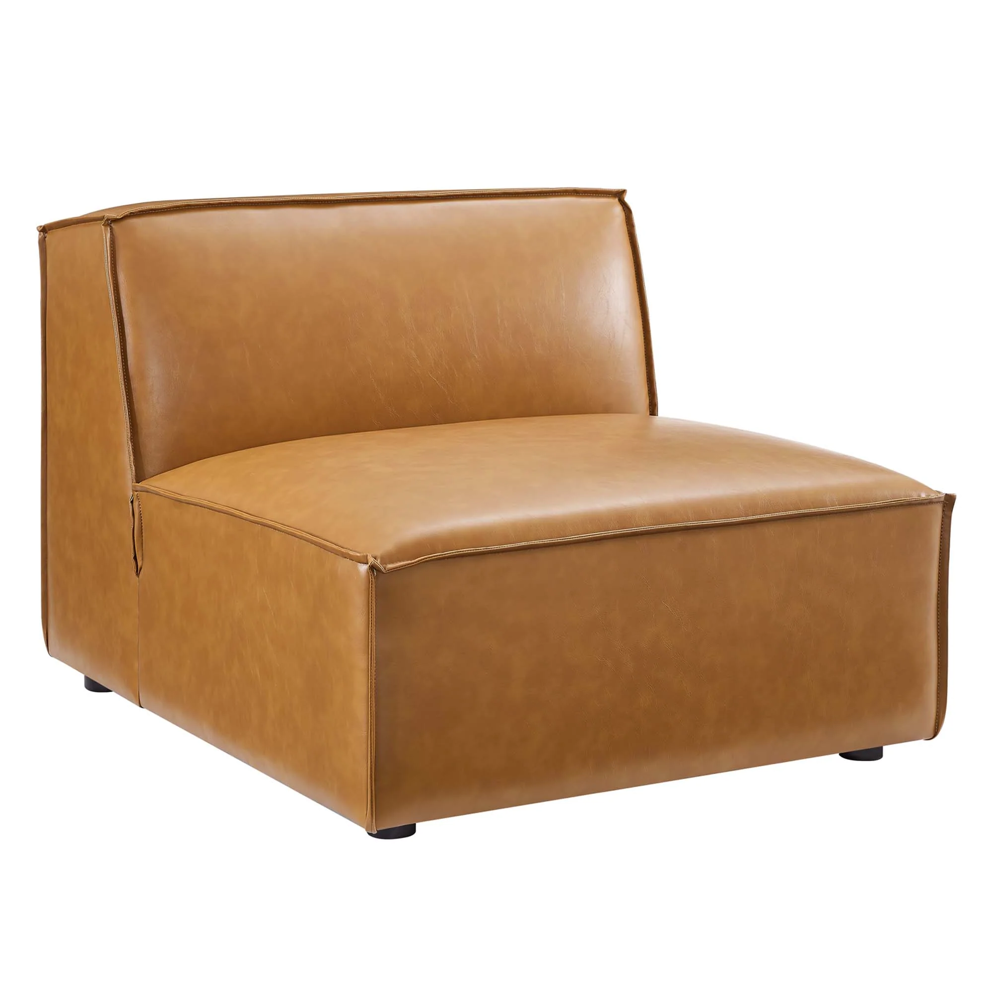 Restore 3-Piece Vegan Leather Sofa by Modway - Image 3