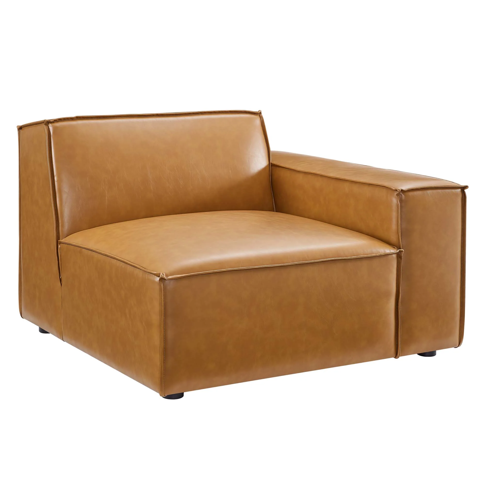 Restore 3-Piece Vegan Leather Sofa by Modway - Image 6