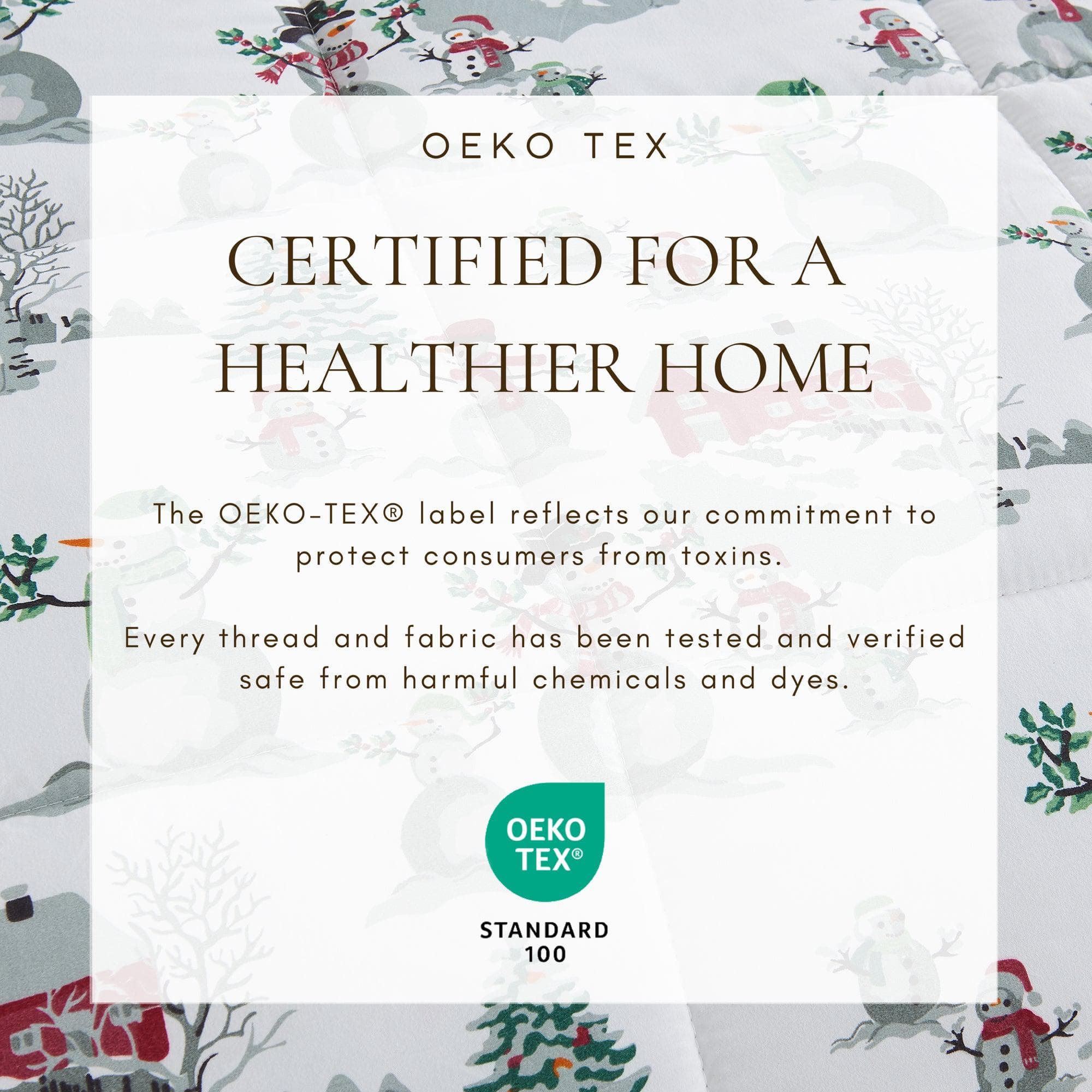 Reversible Christmas Comforter and Sham Set - Holiday / Lodge Odette Collection - Image 46
