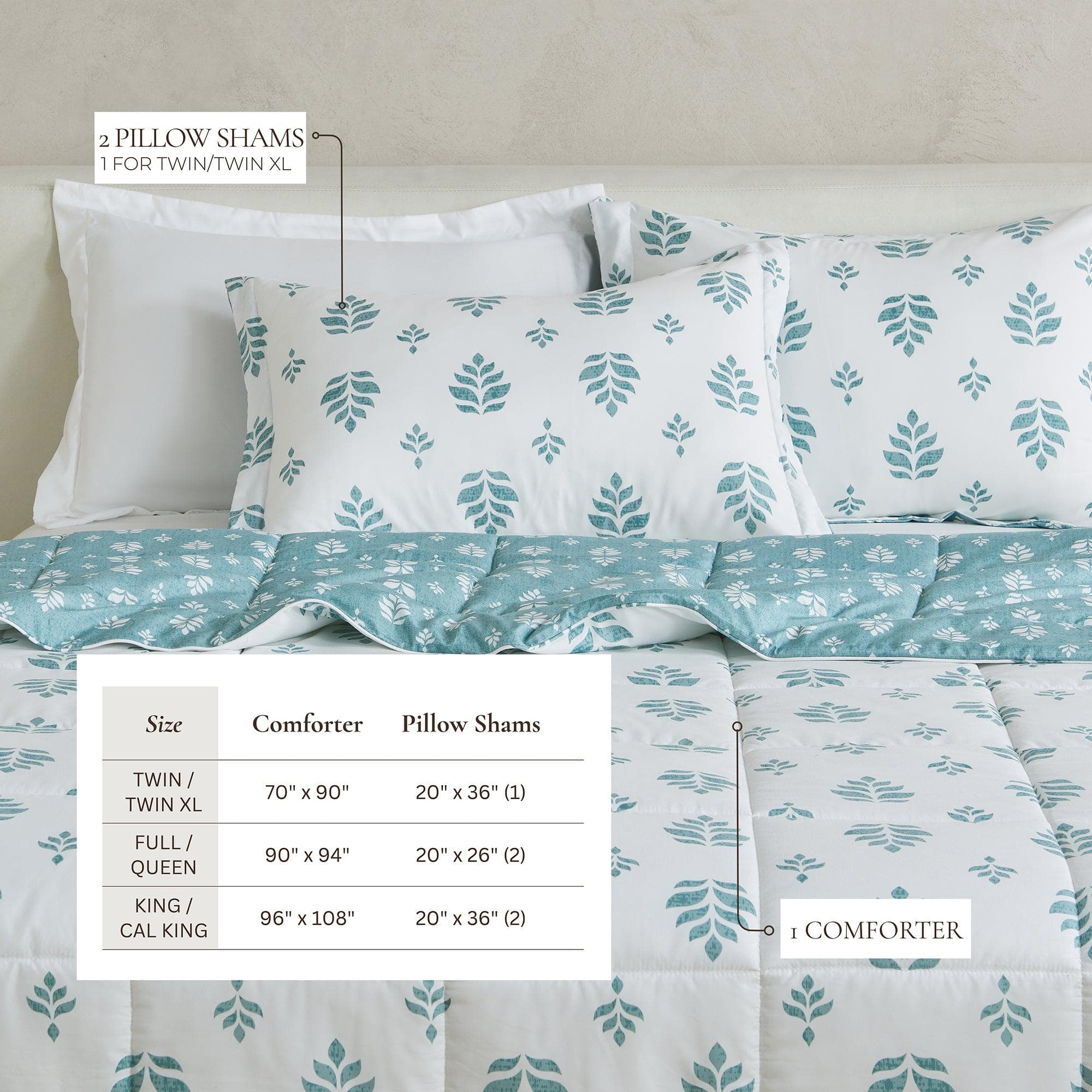 Reversible Comforter Set - Odette Collection - Image 58