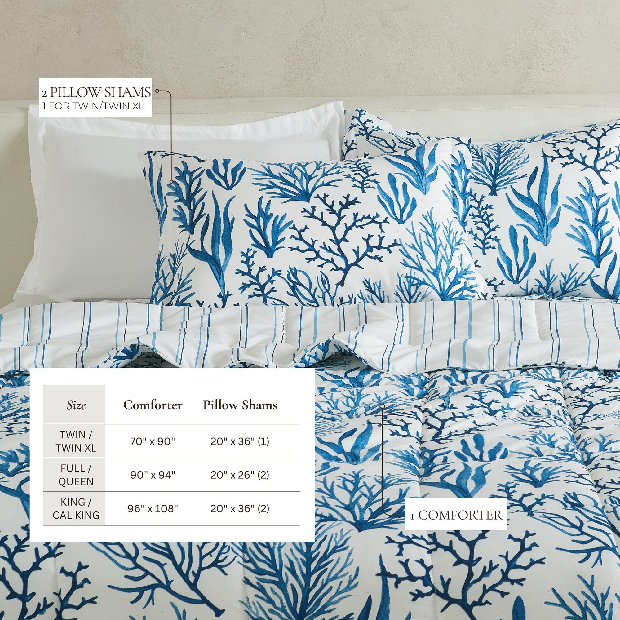 Reversible Comforter Set - Odette Collection - Image 76