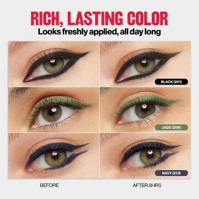 Revlon Colorstay Waterproof Eyeliner Built-in Smudger 201 Black 0.01oz/2ct - New - Image 5