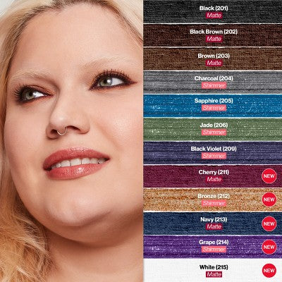 Revlon Colorstay Waterproof Eyeliner Built-in Smudger 201 Black 0.01oz/2ct - New - Image 8