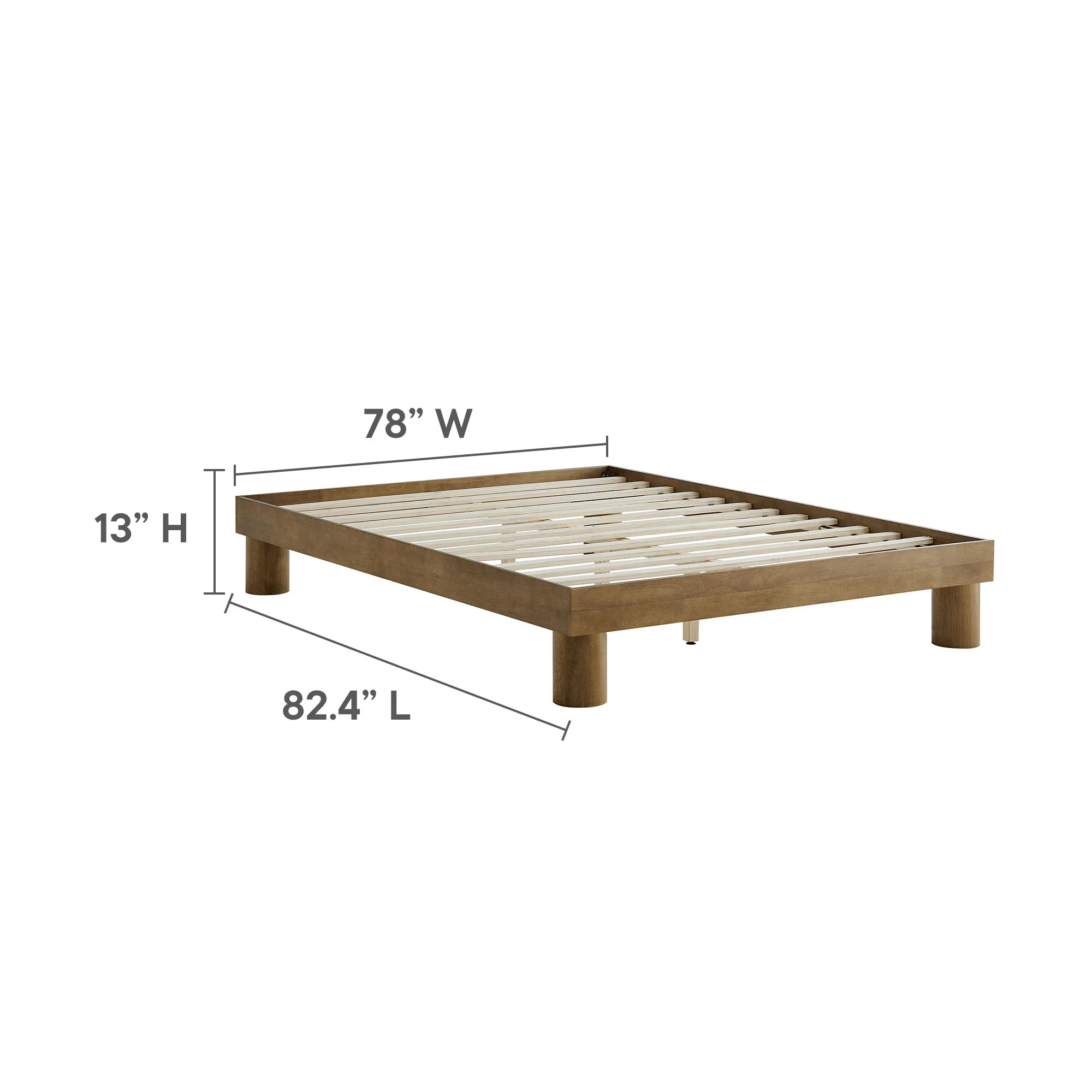 Runa Wood King Platform Bed by Modway - Image 3