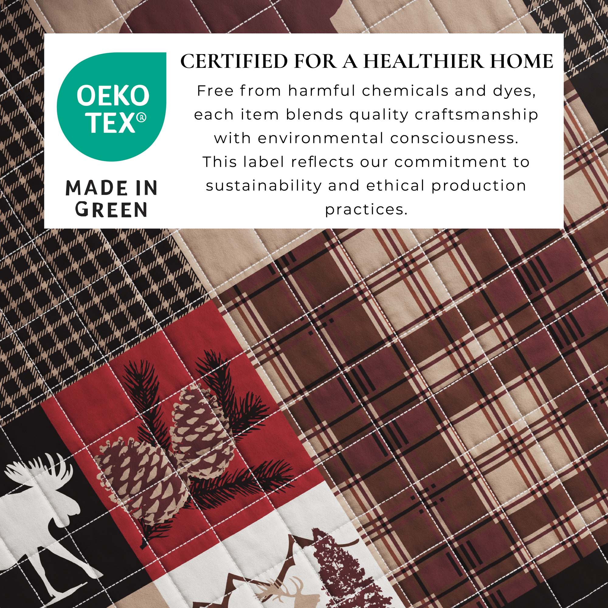 Rustic Landscape Quilt Set - Matthew Collection - Image 9