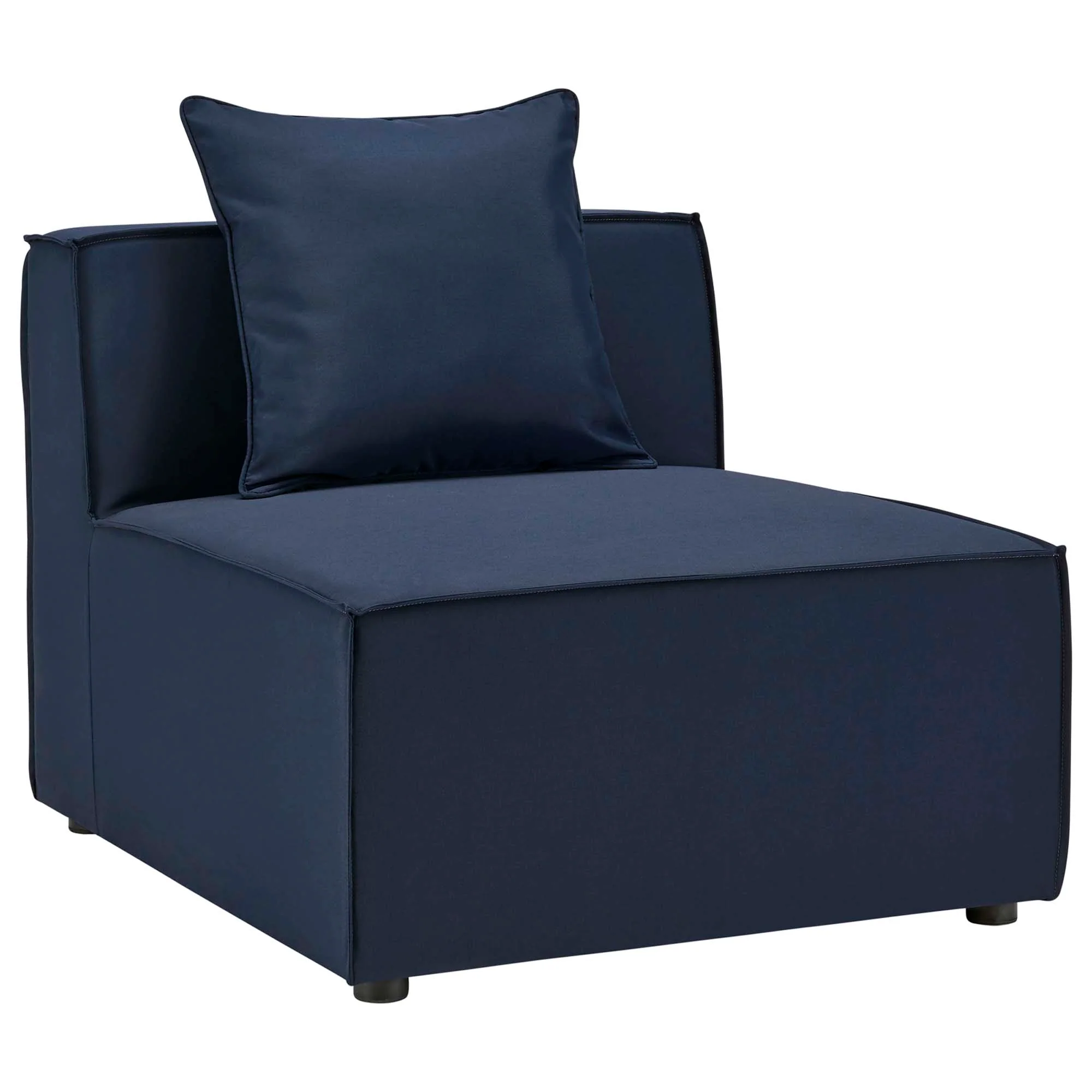 Saybrook 4-Piece Outdoor Patio Upholstered Sectional Sofa by Modway - Image 10