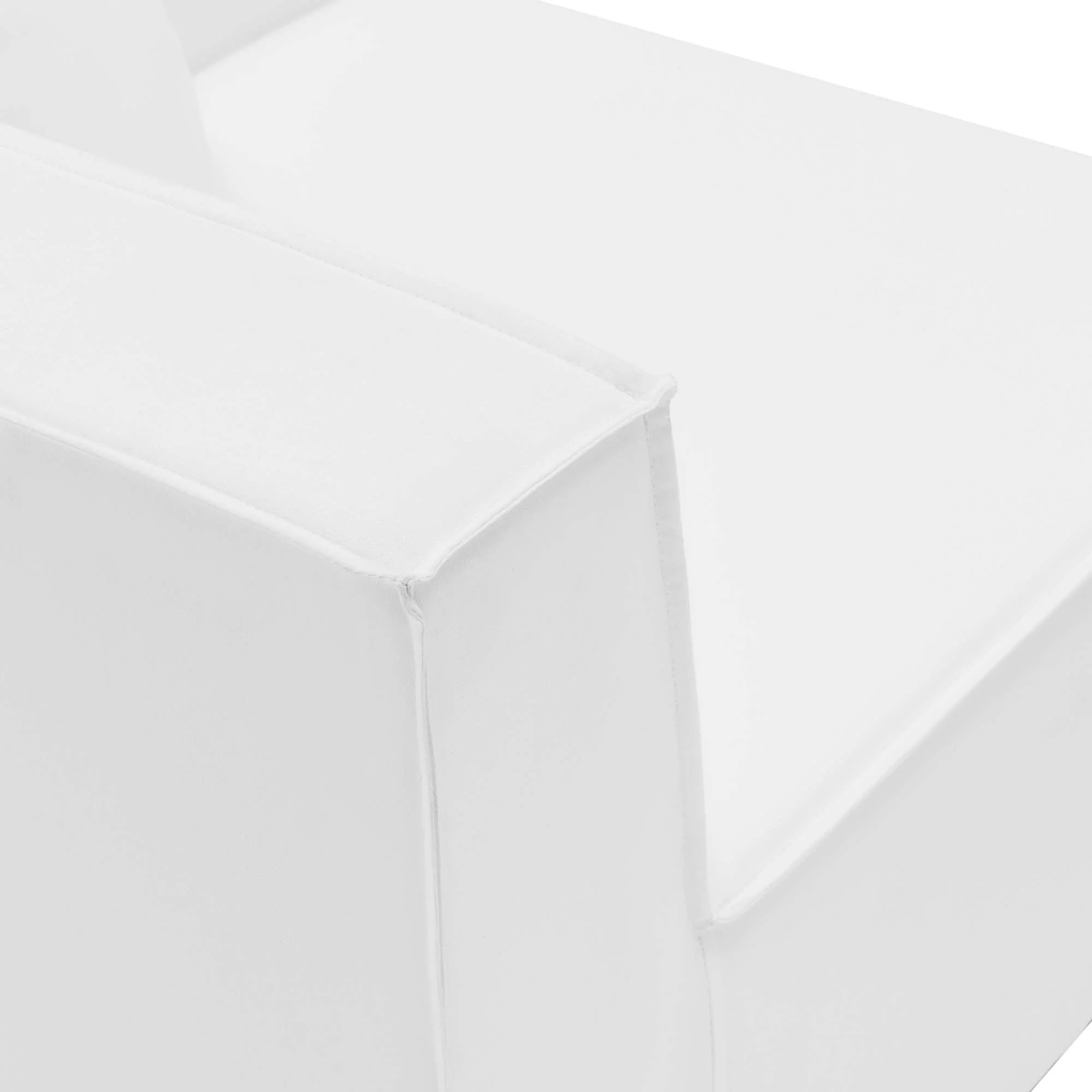 Saybrook Outdoor Patio Upholstered Sectional Sofa Corner Chair - Image 6