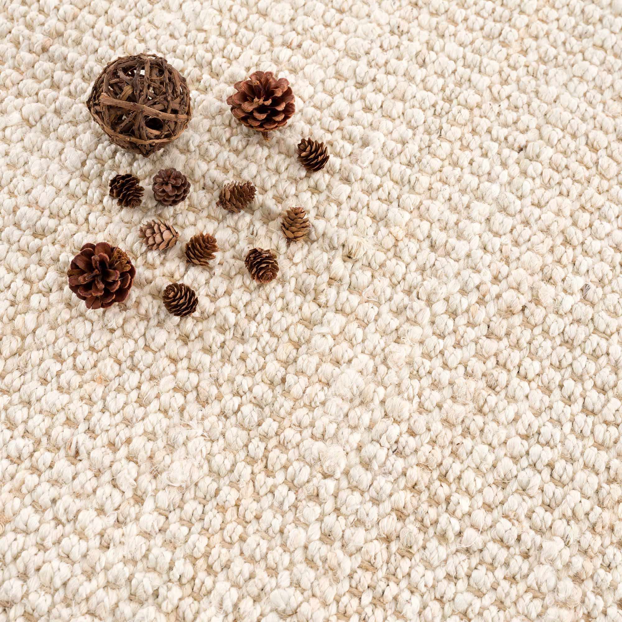Senneterre Bleached Jute Rug - Image 15