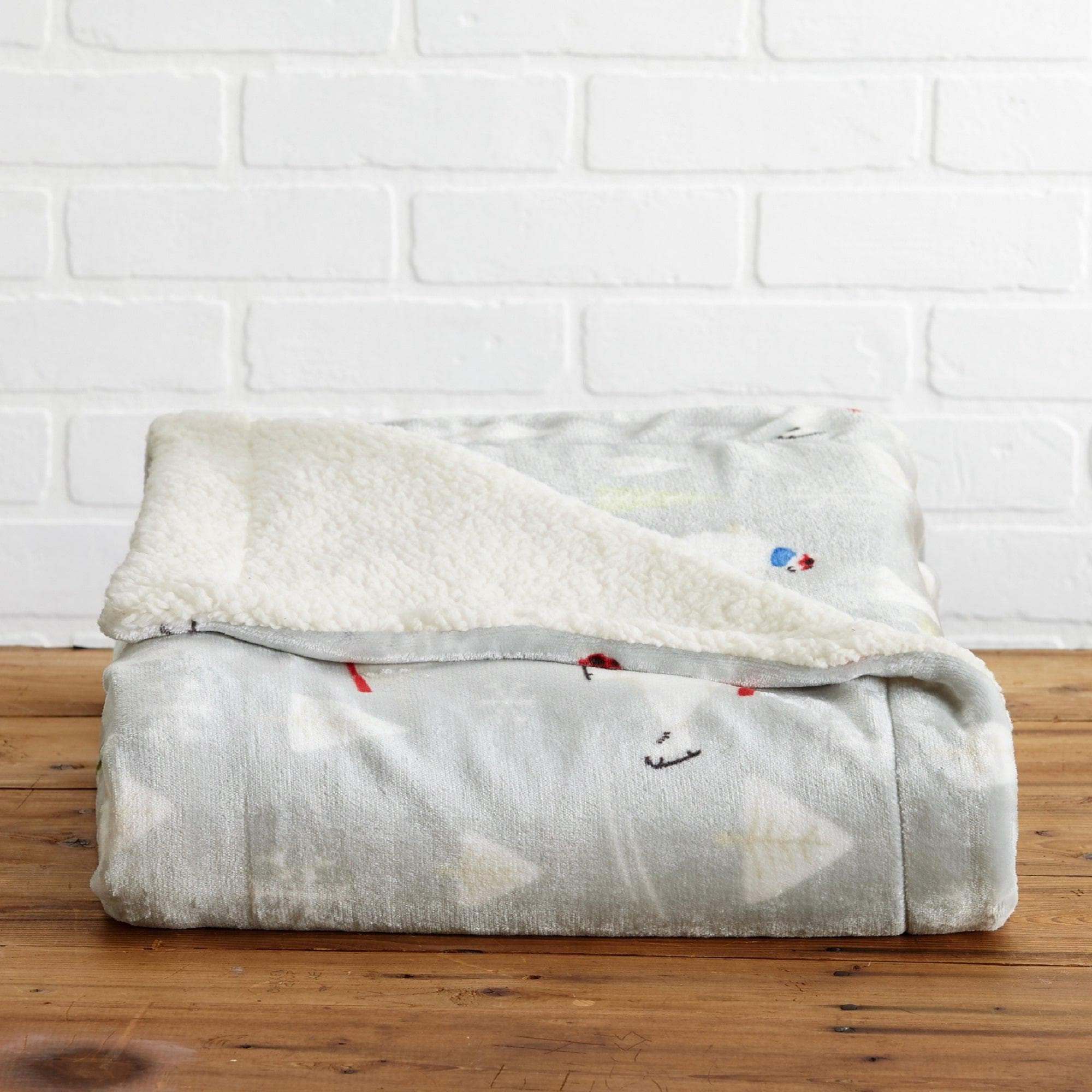 Sherpa Throw Blanket - Eve Collection - Image 30