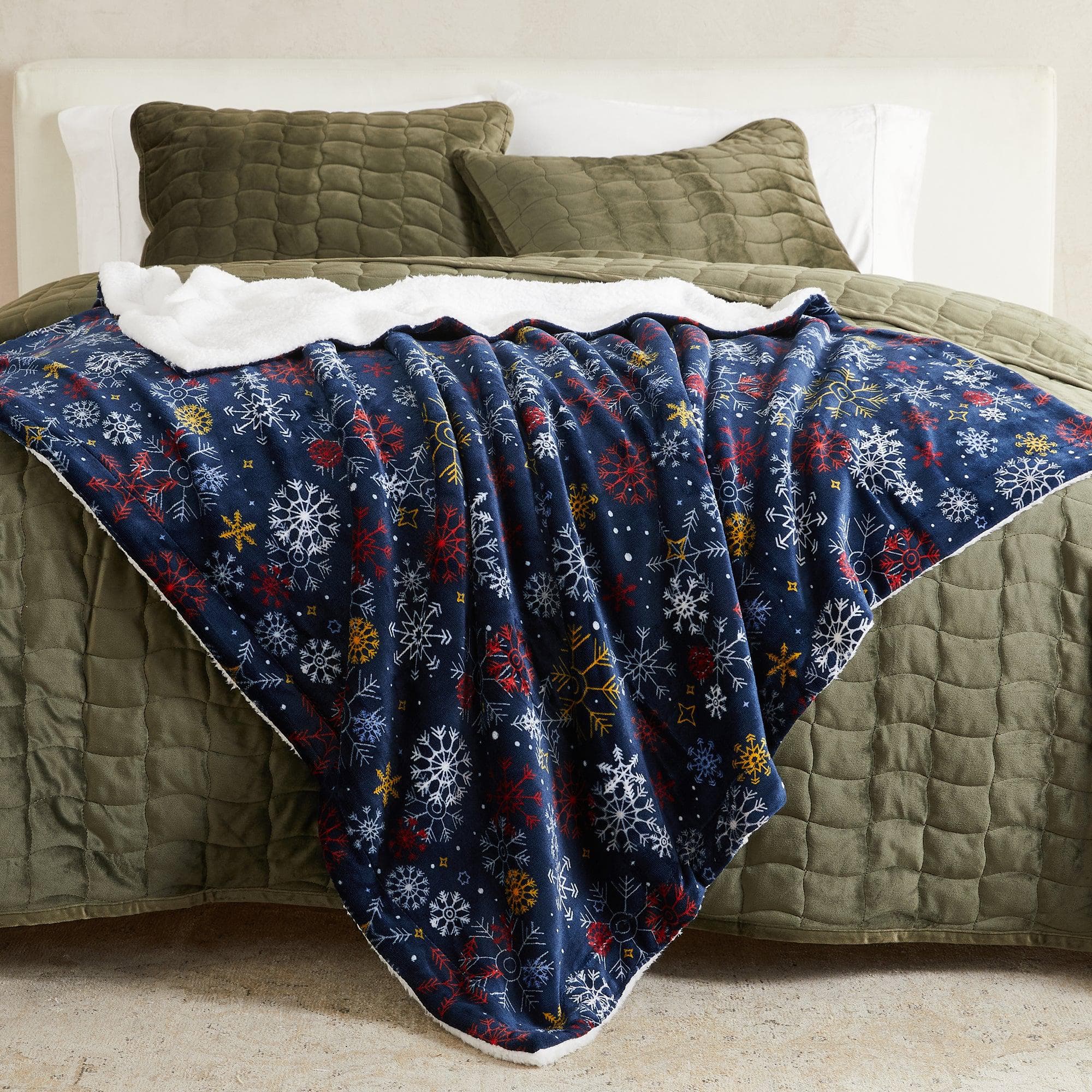 Sherpa Throw Blanket - Eve Collection - Image 46
