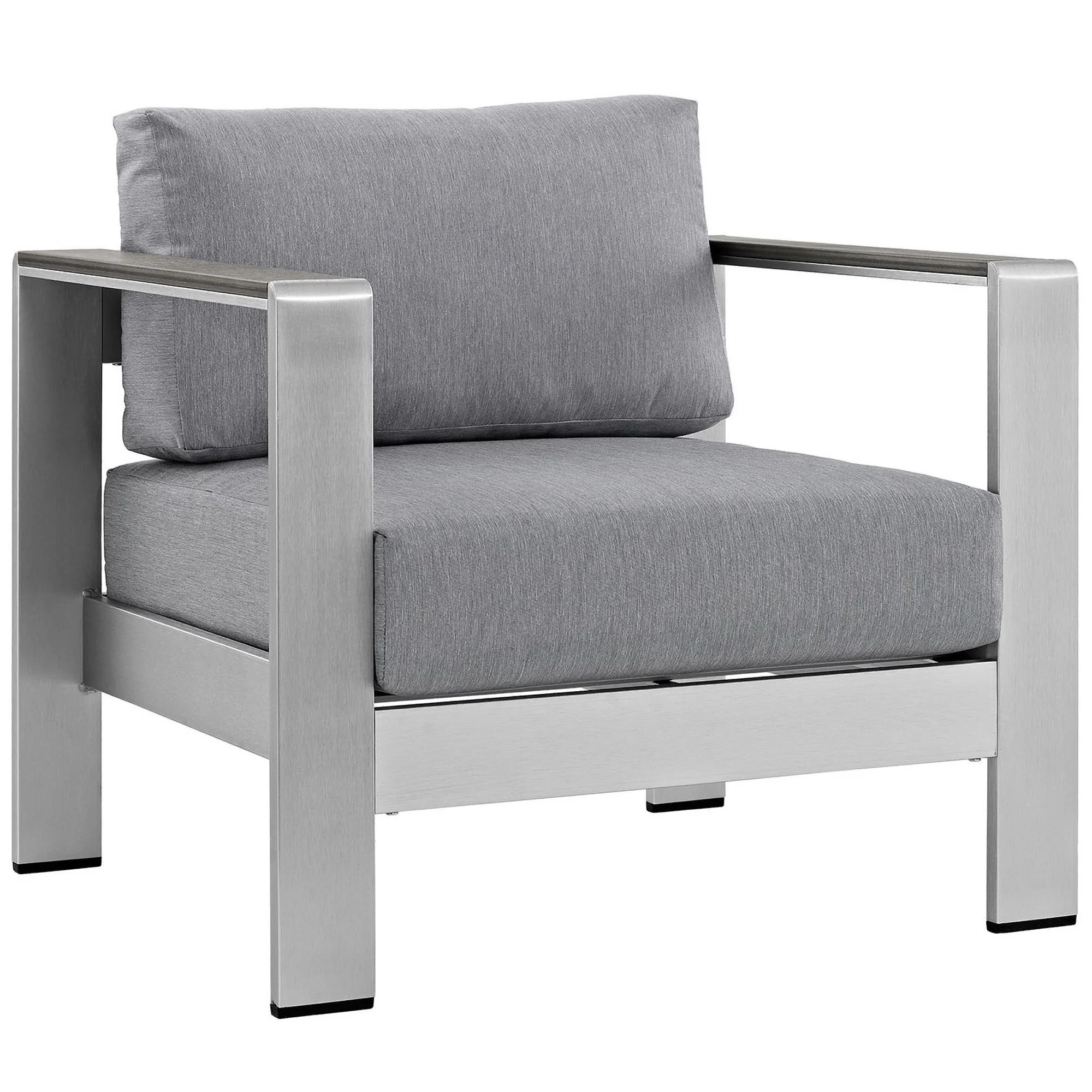 Shore Outdoor Patio Aluminum Armchair by Modway - Image 12