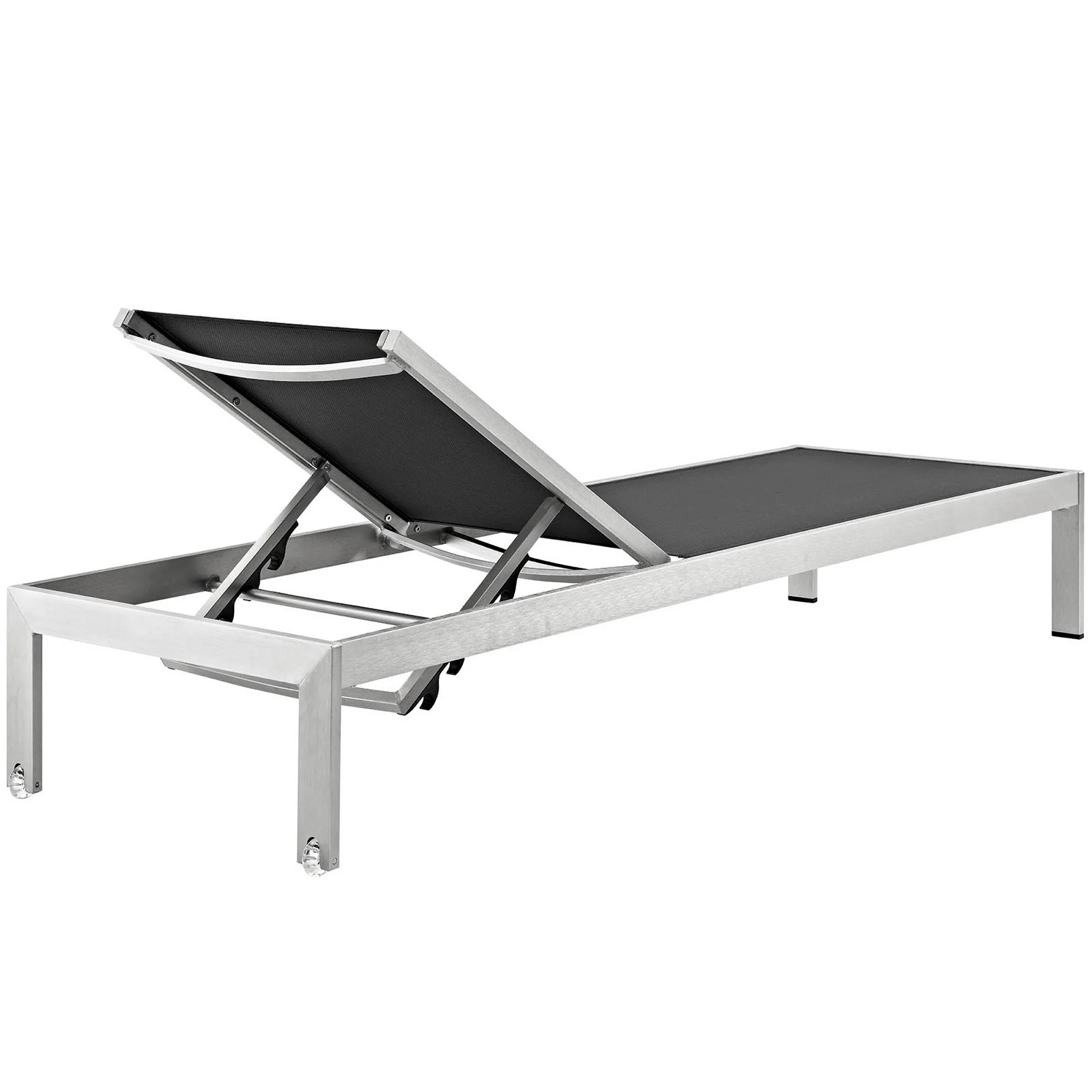 Shore Outdoor Patio Aluminum Mesh Chaise by Modway - Image 8