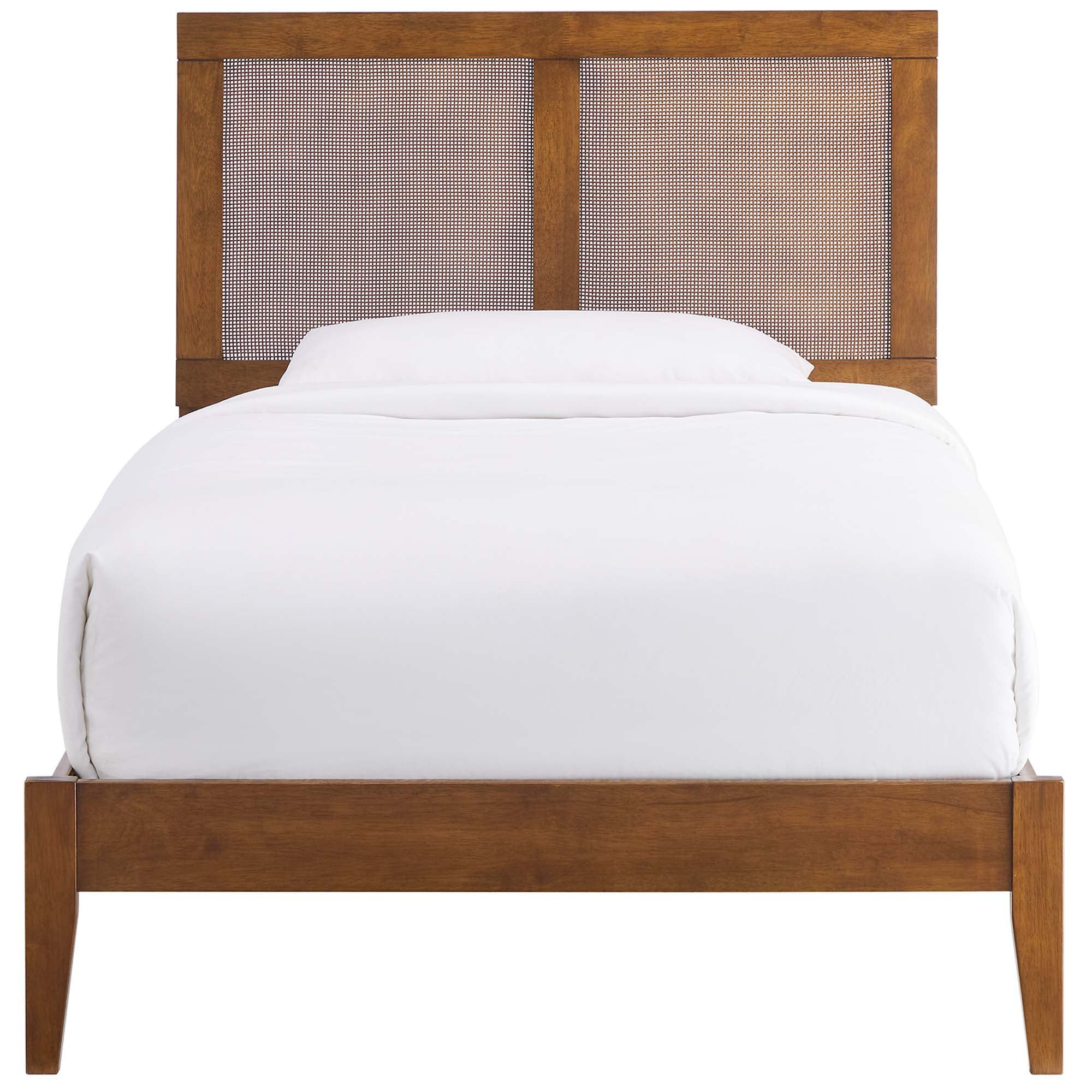 Sirocco Rattan and Wood Twin Platform Bed by Modway - Image 6